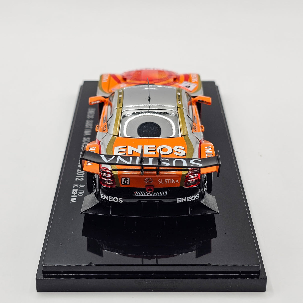 EBBRO Lexus SC430 #6 Lexus Team LeMans ENEOS Super GT 2012 1/43 Scale
