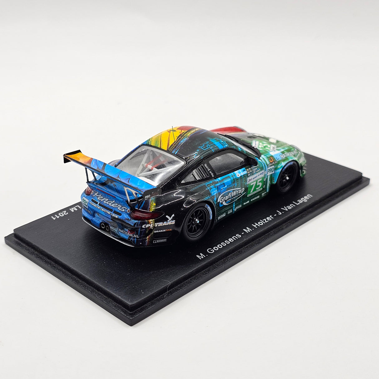 Spark Porsche 997 GT3 RSR #75 Prospeed Competition 24Hrs Le Mans 2011 1/43 Scale