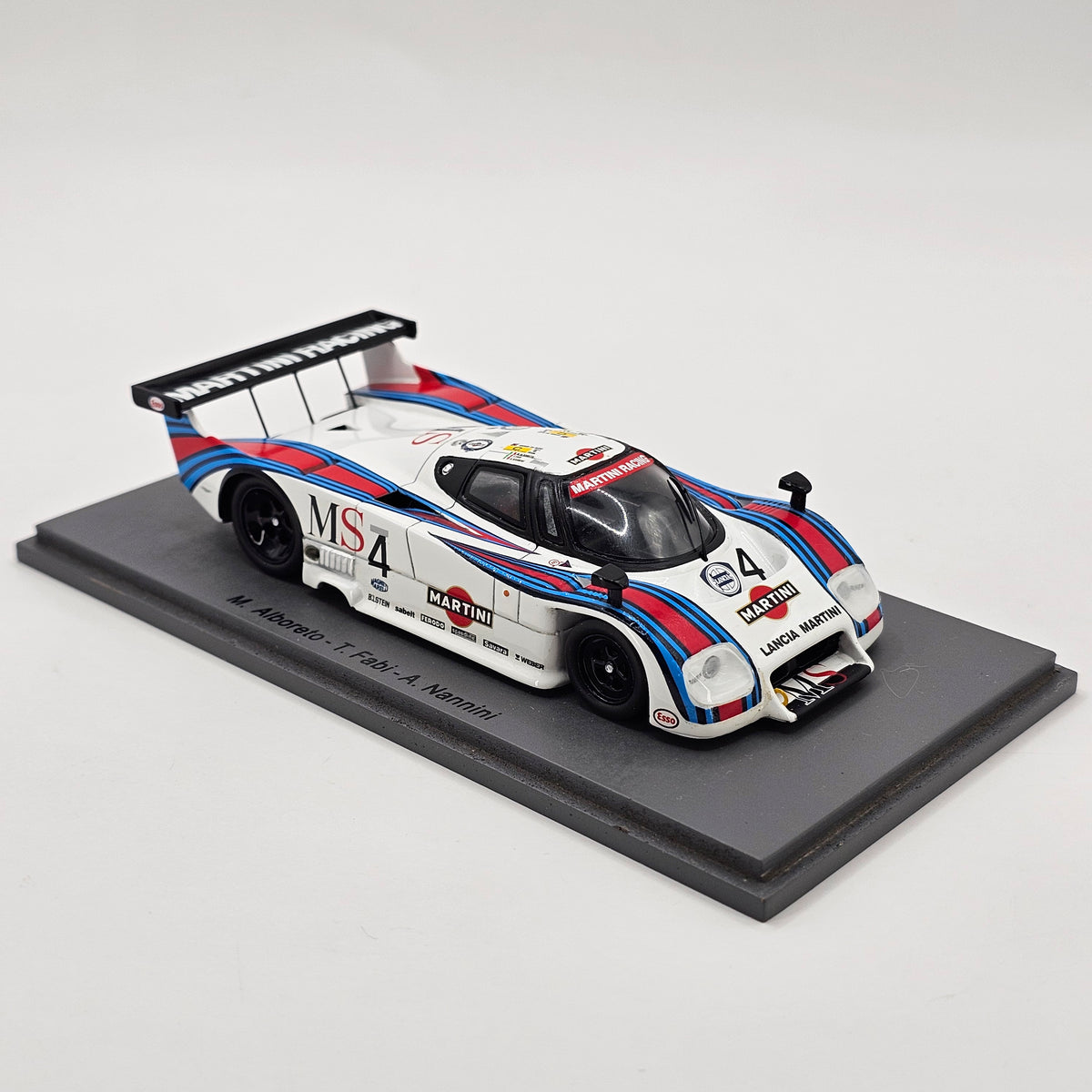 Spark Lancia LC2 #4 Lancia Martini Racing 24Hrs Le Mans 1983 1/43 Scale