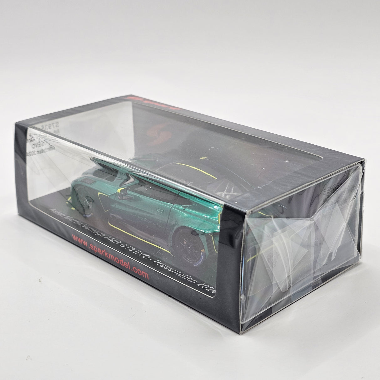 Spark Aston Martin Vantage AMR GT3 EVO Presentation 2024 Green 1/43 Scale S7935