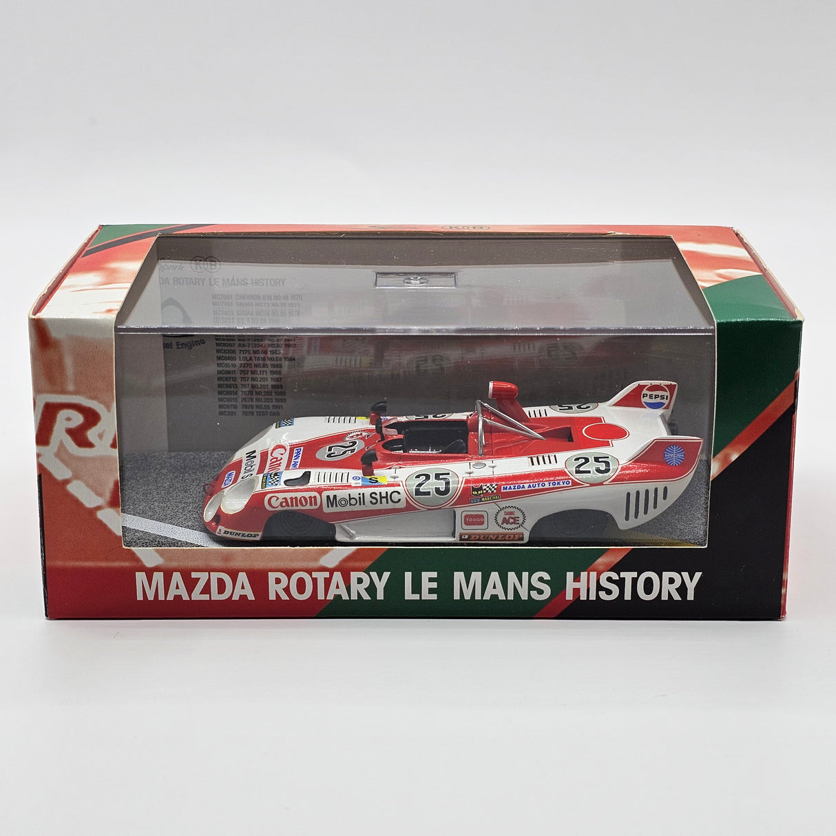 Spark Sigma MC74 #25 Sigma Automotive Le Mans 24Hrs 1974 Rotary History 1/43 Scale