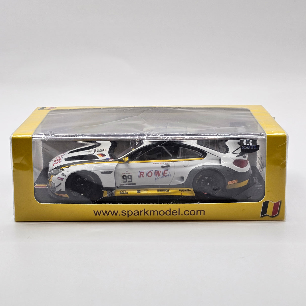 Spark BMW M6 GT3 #99 ROWE Racing Winner 24Hrs Spa 2016 1/43 Scale SB175
