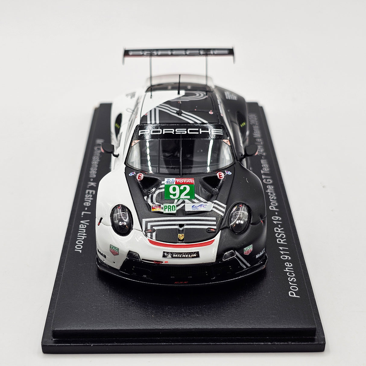 Spark Porsche 911 RSR-19 #92 Porsche GT Team 24Hrs Le Mans 2020 1/43 Scale