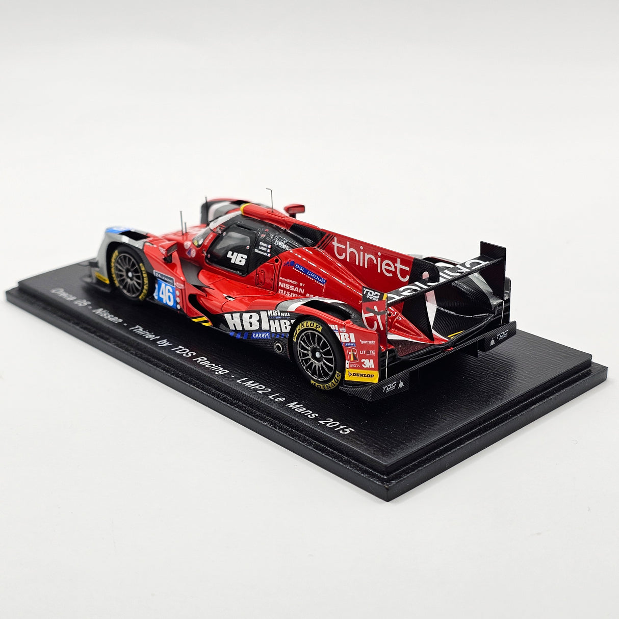 Spark Oreca 05 Nissan #46 Thiriet by TDS Racing 24Hrs Le Mans 2015 1/43 Scale S4659