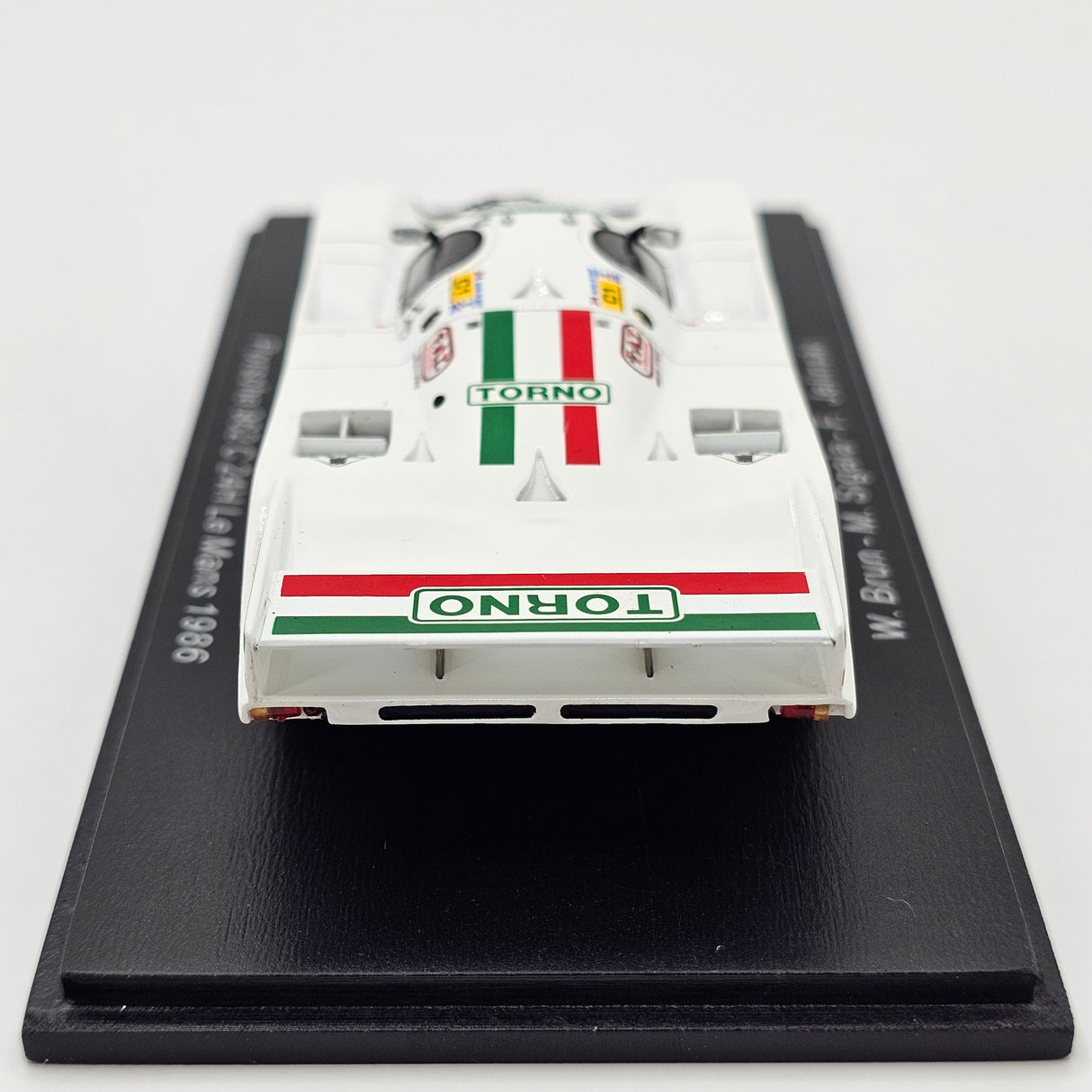 Spark Porsche 962C #18 Brun Motorsport 24Hrs Le Mans 1986 1/43 Scale S9871