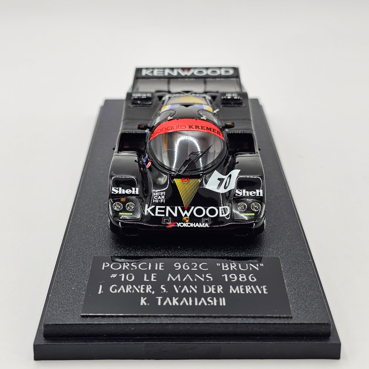 Spark Porsche 962C No.10 Porsche Kremer Racing Le Mans 1986 1/43 Scale S7509