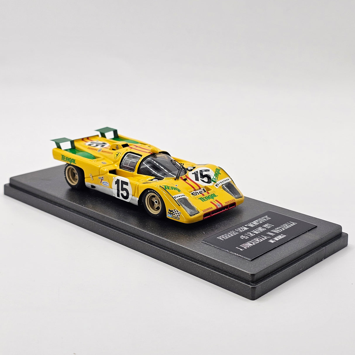 MG Models Ferrari 512M #15 Escuderia Montjuïch 24Hrs Le Mans 1971 1/43 Scale