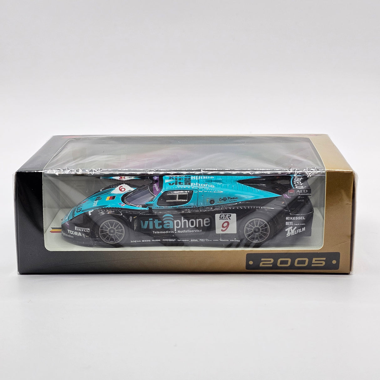 Spark Maserati MC12 GT1 #9 Vitaphone Racing 24Hrs Spa 2005 Winner 1/43 Scale 43SPA2005