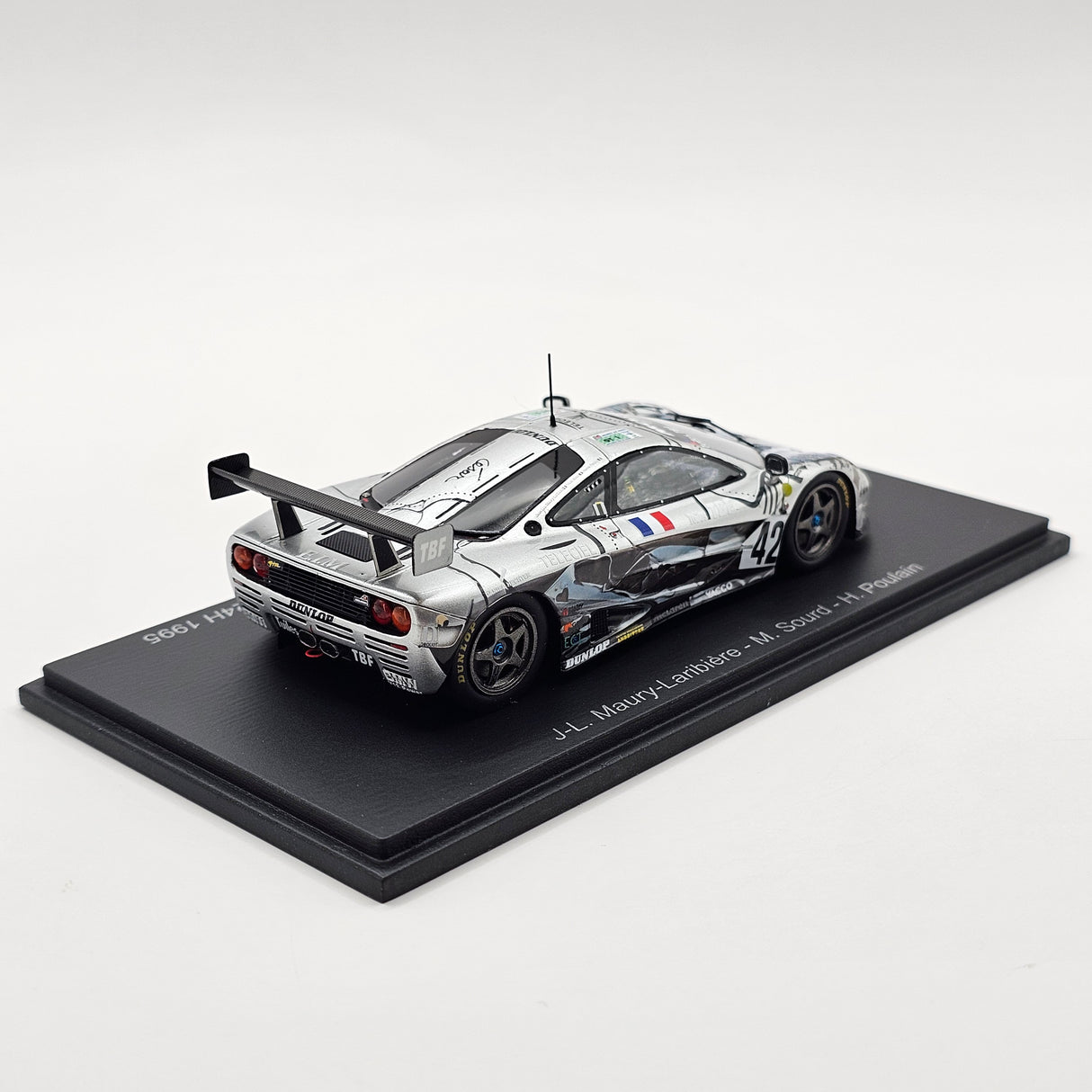Spark McLaren F1 GTR #42 BBA Compétition 24Hrs Le Mans 1995 1/43 Scale S6672