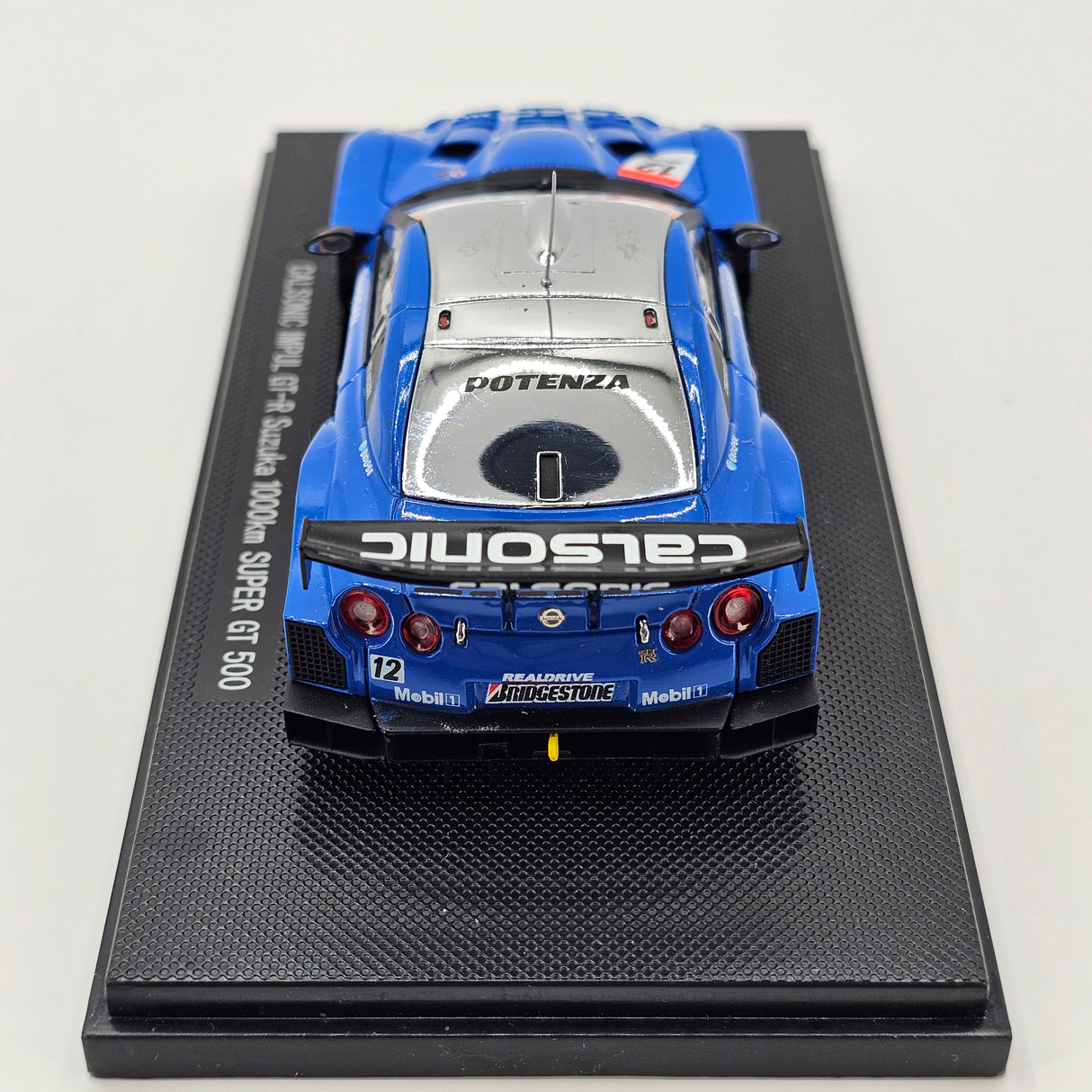 EBBRO Nissan GT-R #12 Calsonic Impul Super GT GT500 Suzuka 1000KM 2008 1/43 Scale
