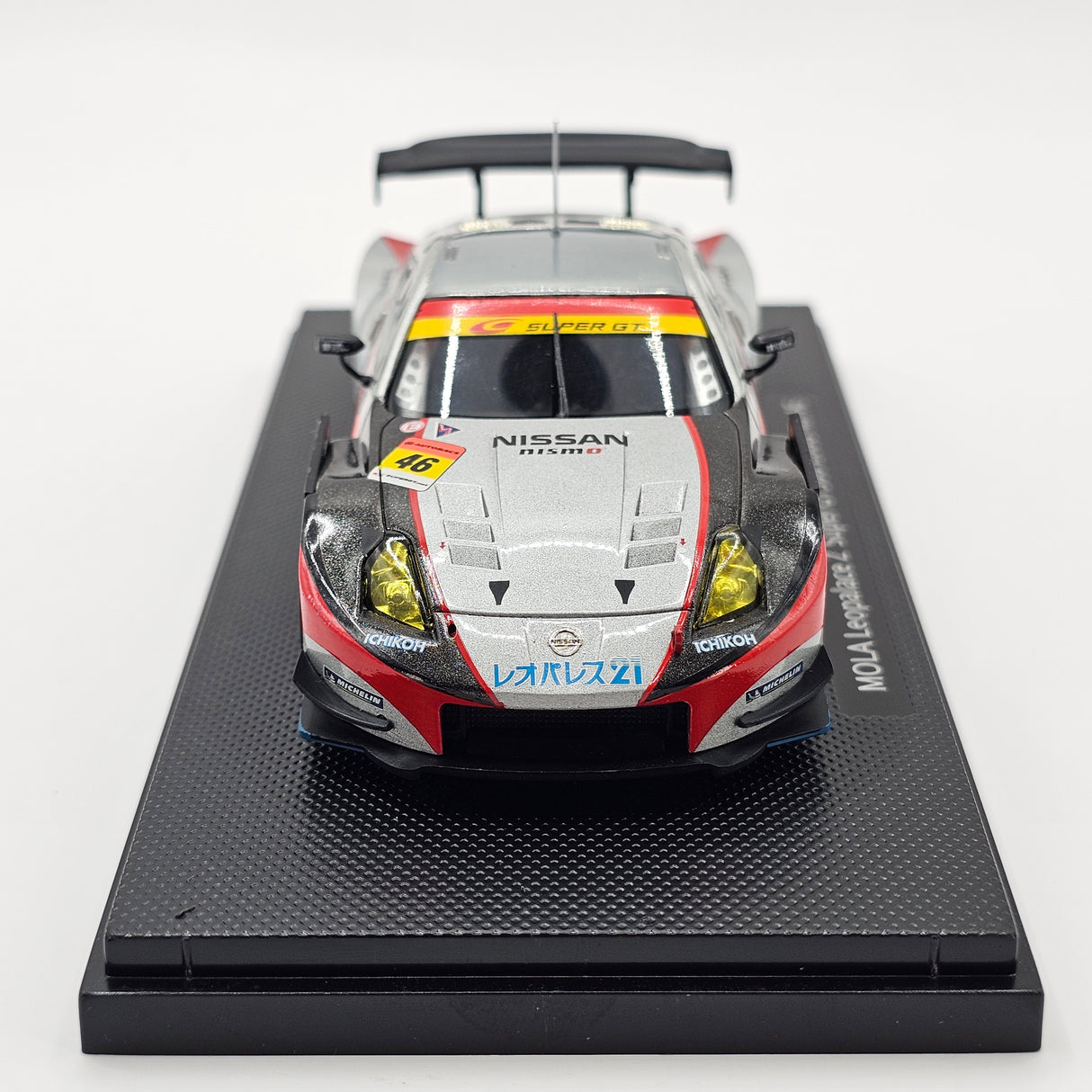EBBRO Nissan Z #46 MOLA Leopalace Super GT GT300 2008 1/43 Scale