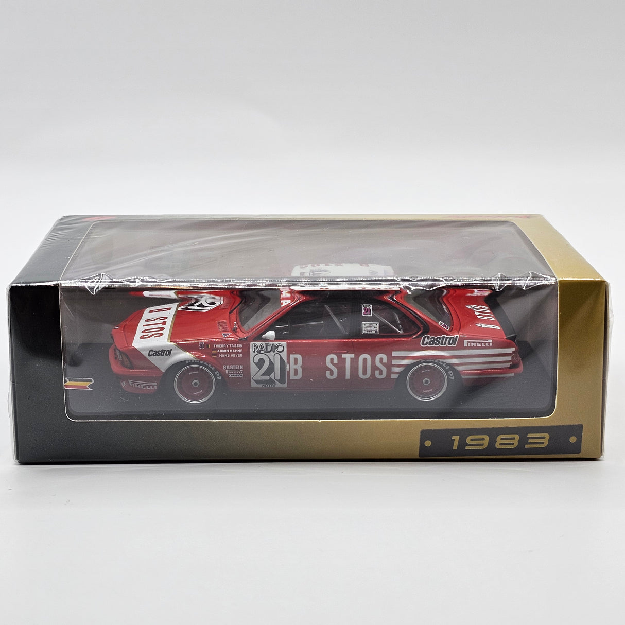 Spark BMW 635 Csi #21 Juma Winner 24 Hours of Spa 1983 1/43 Scale 43SPA1983