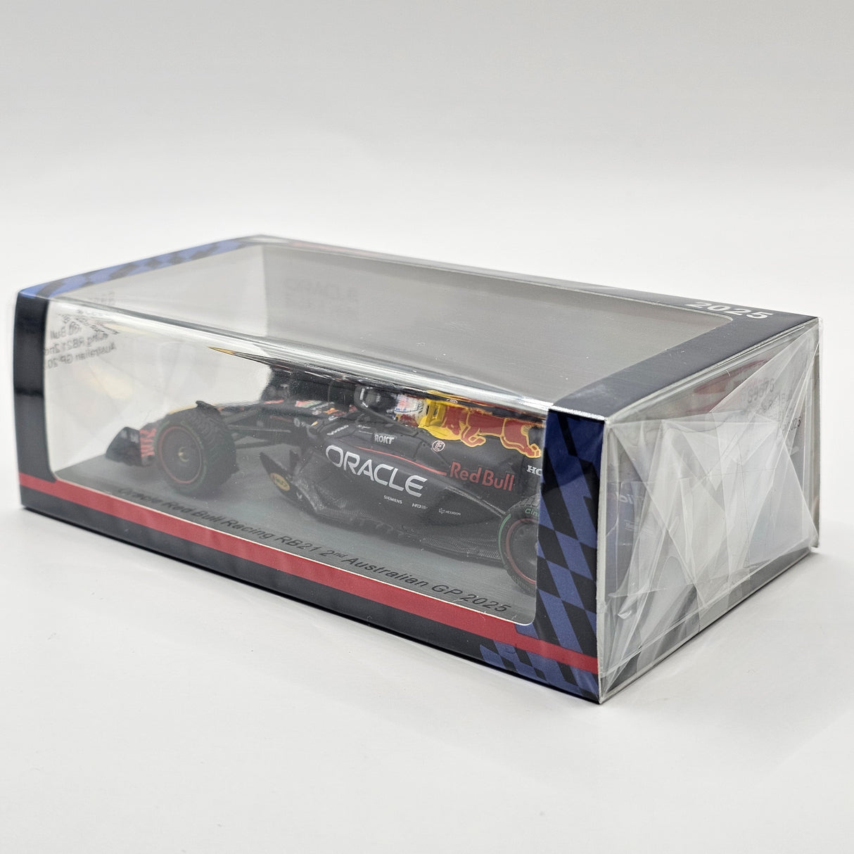 Spark Red Bull Racing Honda RB21 #1 Max Verstappen Australian GP 2025 2nd 1/43 Scale