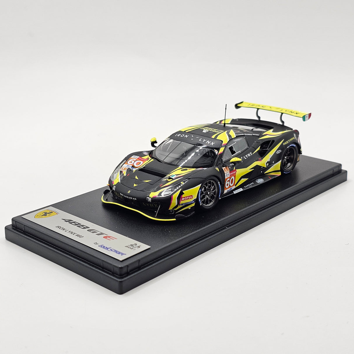 Looksmart Ferrari 488 GTE Evo #60 Iron Lynx 24Hrs Le Mans 2021 1/43 Scale LSLM127