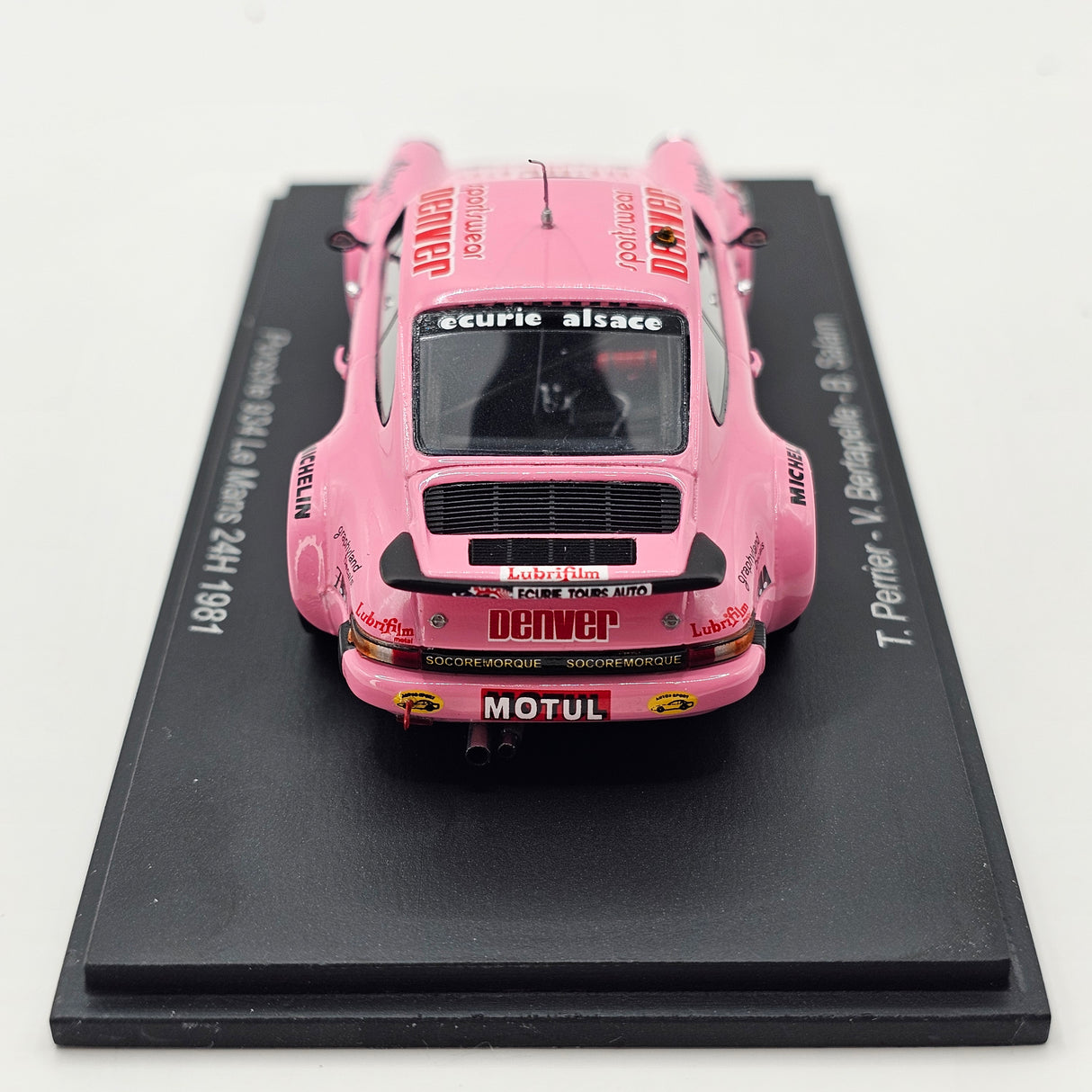 Spark Porsche 934 #70 T. Perrier 24Hrs Le Mans 1981 1/43 Scale S9846