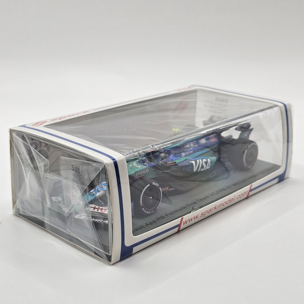 Spark RB VCARB 01 #22 Yuki Tsunoda Las Vegas F1 GP 2024 1/43 Scale S9548