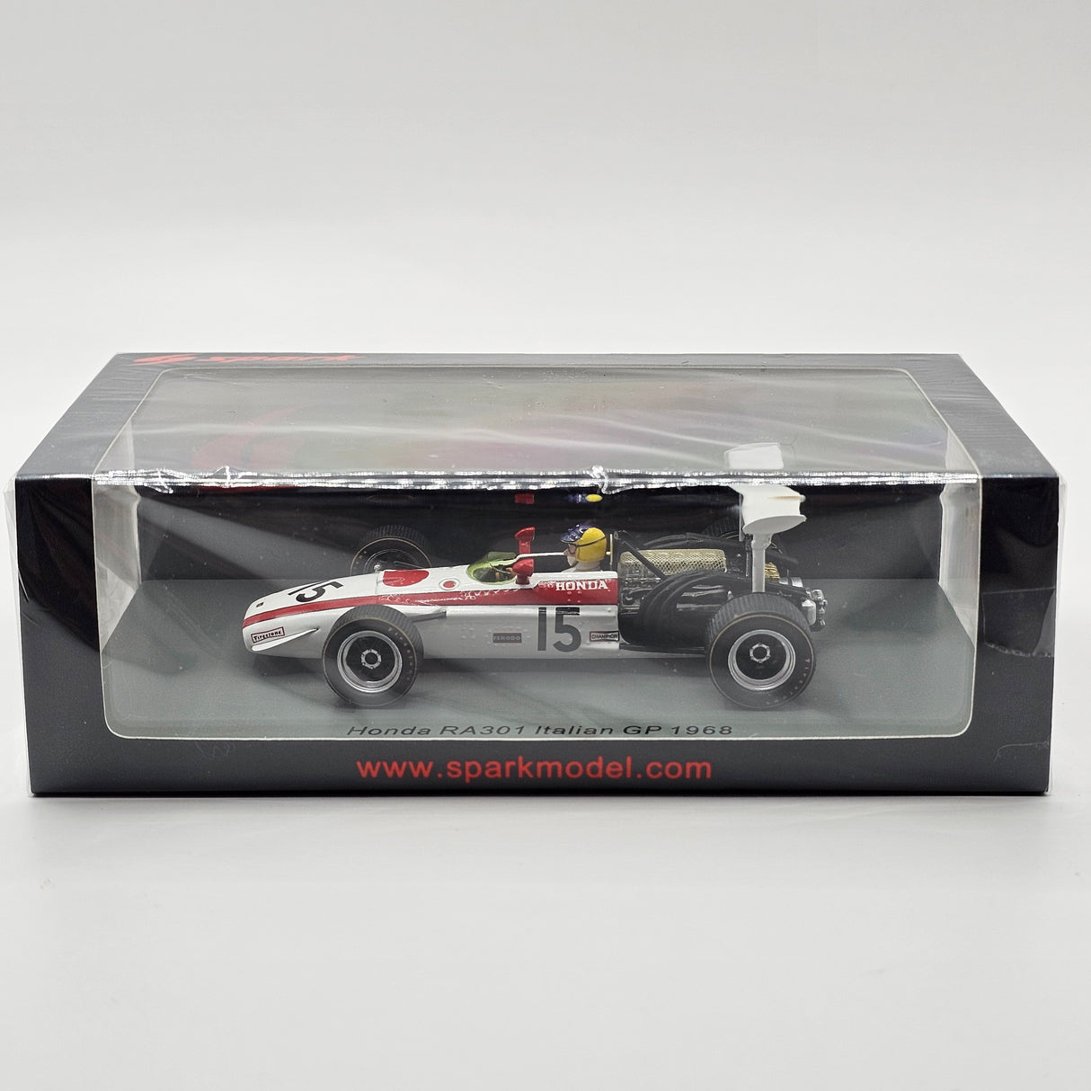 Spark Honda RA301 #15 David Hobbs Italian F1 GP 1968 1/43 Scale S6225
