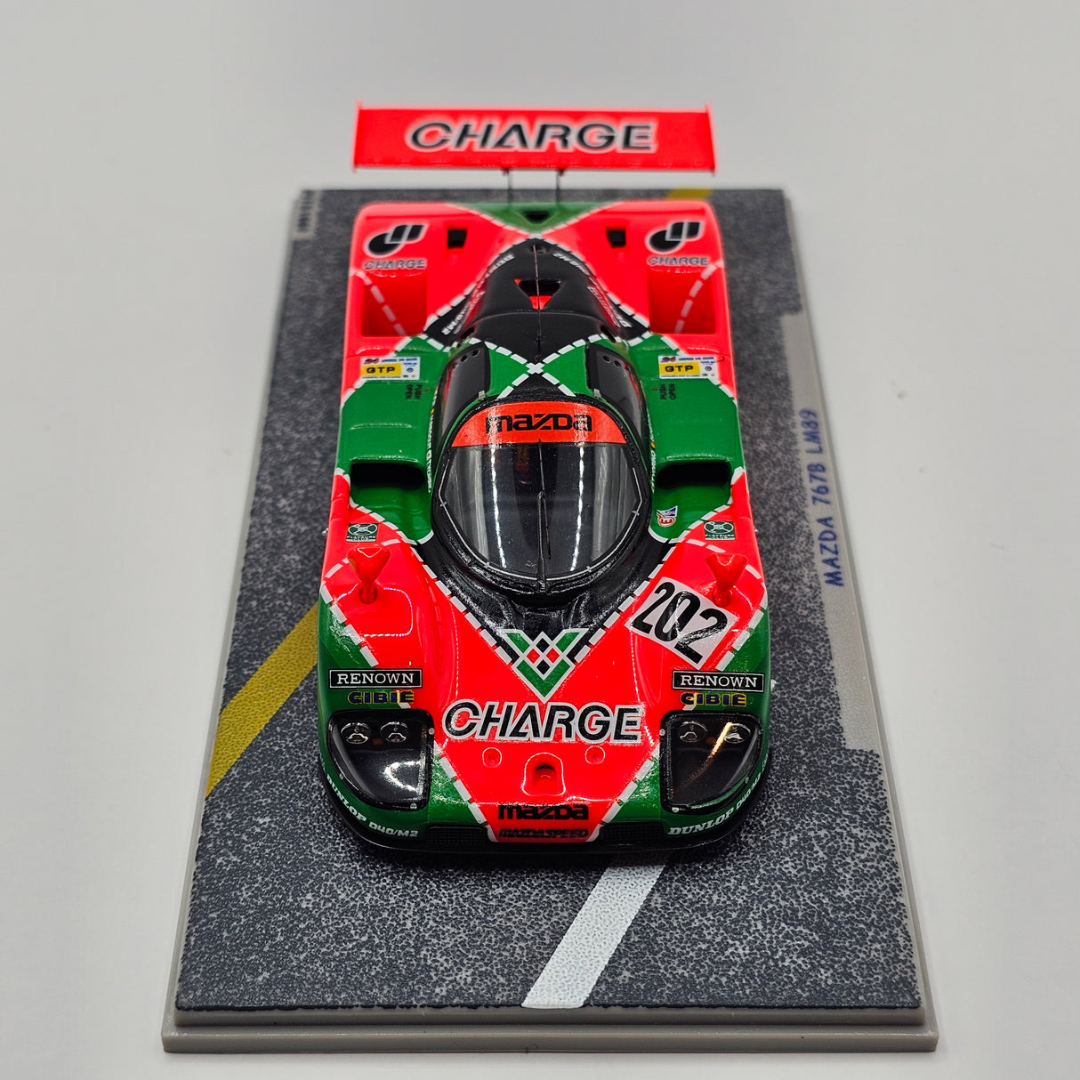 Spark Mazda 767B #202 Mazdaspeed Le Mans 24Hrs 1989 Rotary History 1/43 Scale
