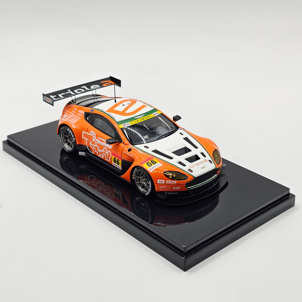 EBBRO Aston Martin Vantage GT3 #66 A speed Super GT GT300 2012 1/43 Scale
