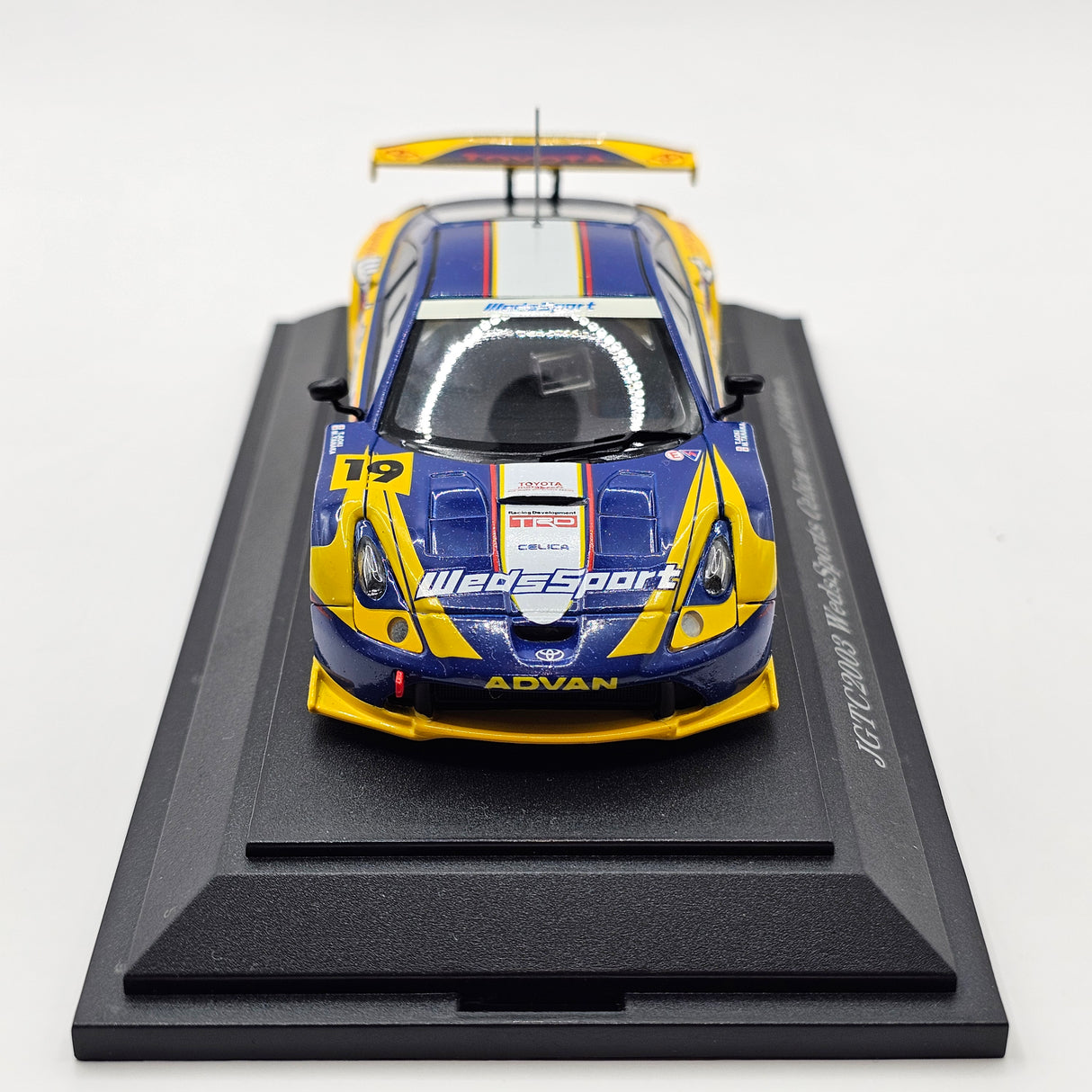 EBBRO Toyota Celica #19 WedsSport Racing Project Bandoh JGTC GT300 2003 1/43 Scale