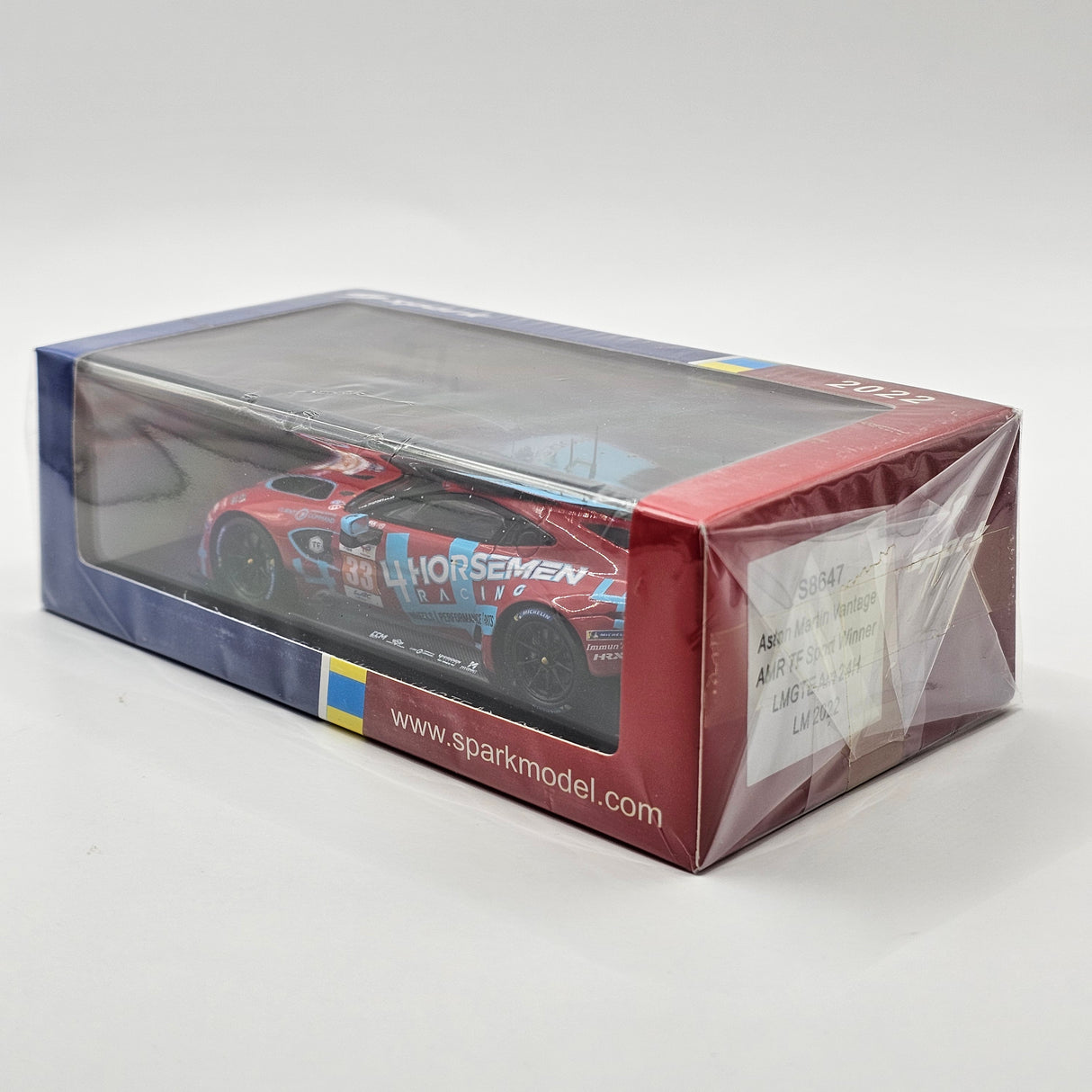 Spark Aston Martin Vantage AMR #33 TF Sport 24Hrs Le Mans 2022 AM Winner 1/43 Scale