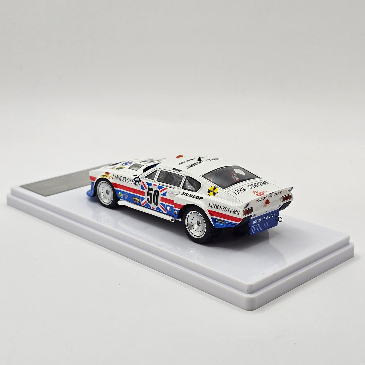 Tecnomodel Aston Martin V8 RHAM/1 #50 R. Hamilton 24Hrs Le Mans 1979 1/43 Scale
