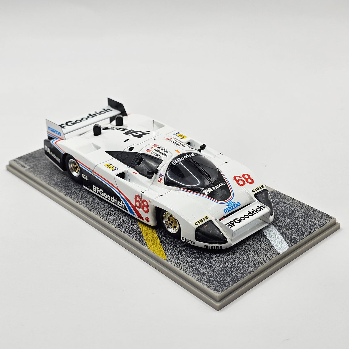 Spark Lola T616 Mazda #68 BF Goodrich Le Mans 24Hrs 1984 Rotary History 1/43 Scale