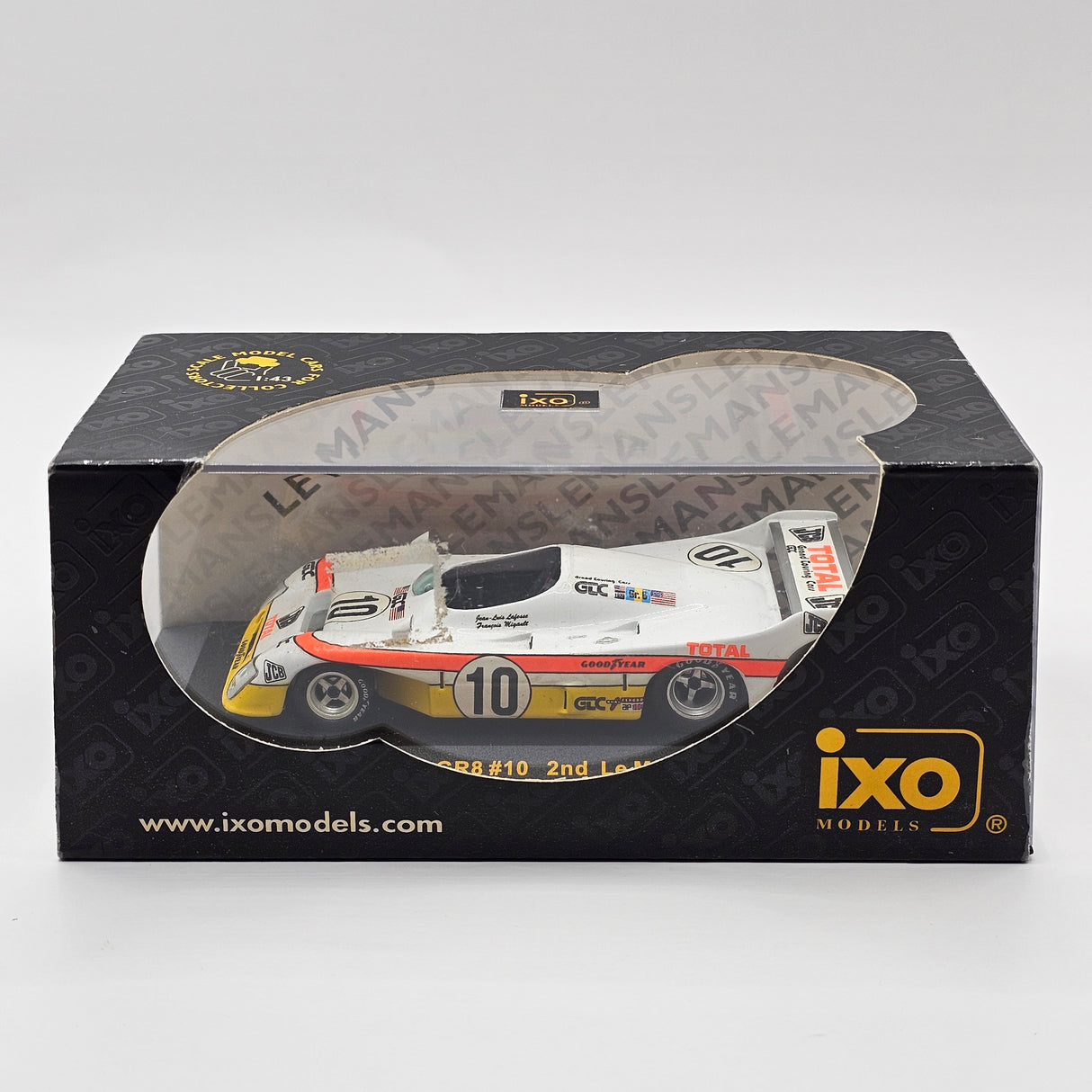 IXO Mirage GR8 #10 Grand Touring Cars Inc Le Mans 1976 1/43 Scale LMC063