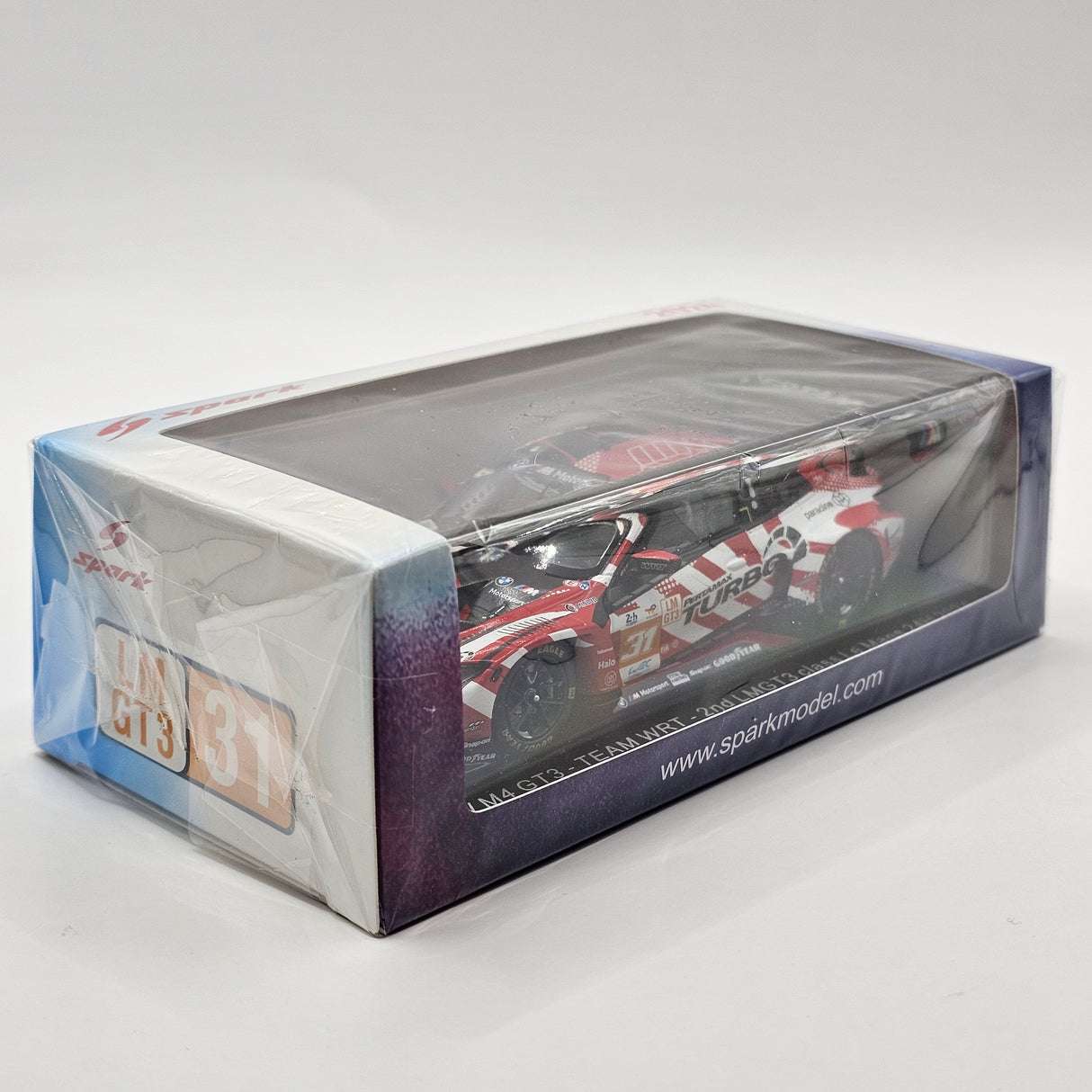 Spark BMW M4 GT3 #31 Team WRT 24Hrs Le Mans 2024 LMGT3 2nd 1/43 Scale S9147