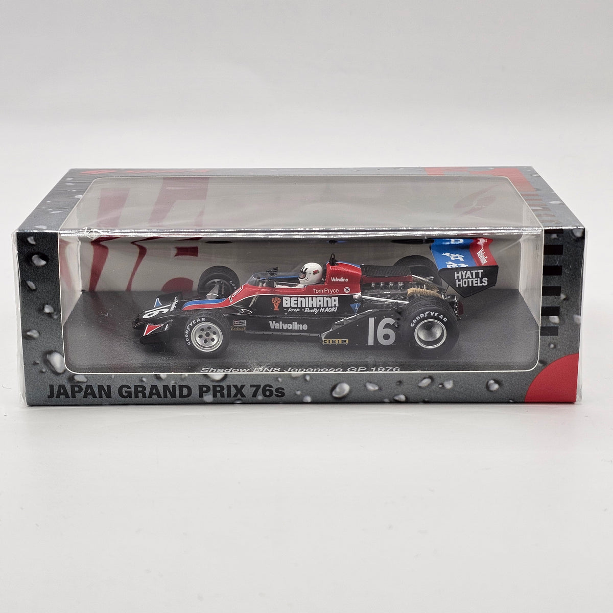 Spark Shadow DN8 #16 Tom Pryce 1976 Japanese F1 Grand Prix 1/43 Scale
