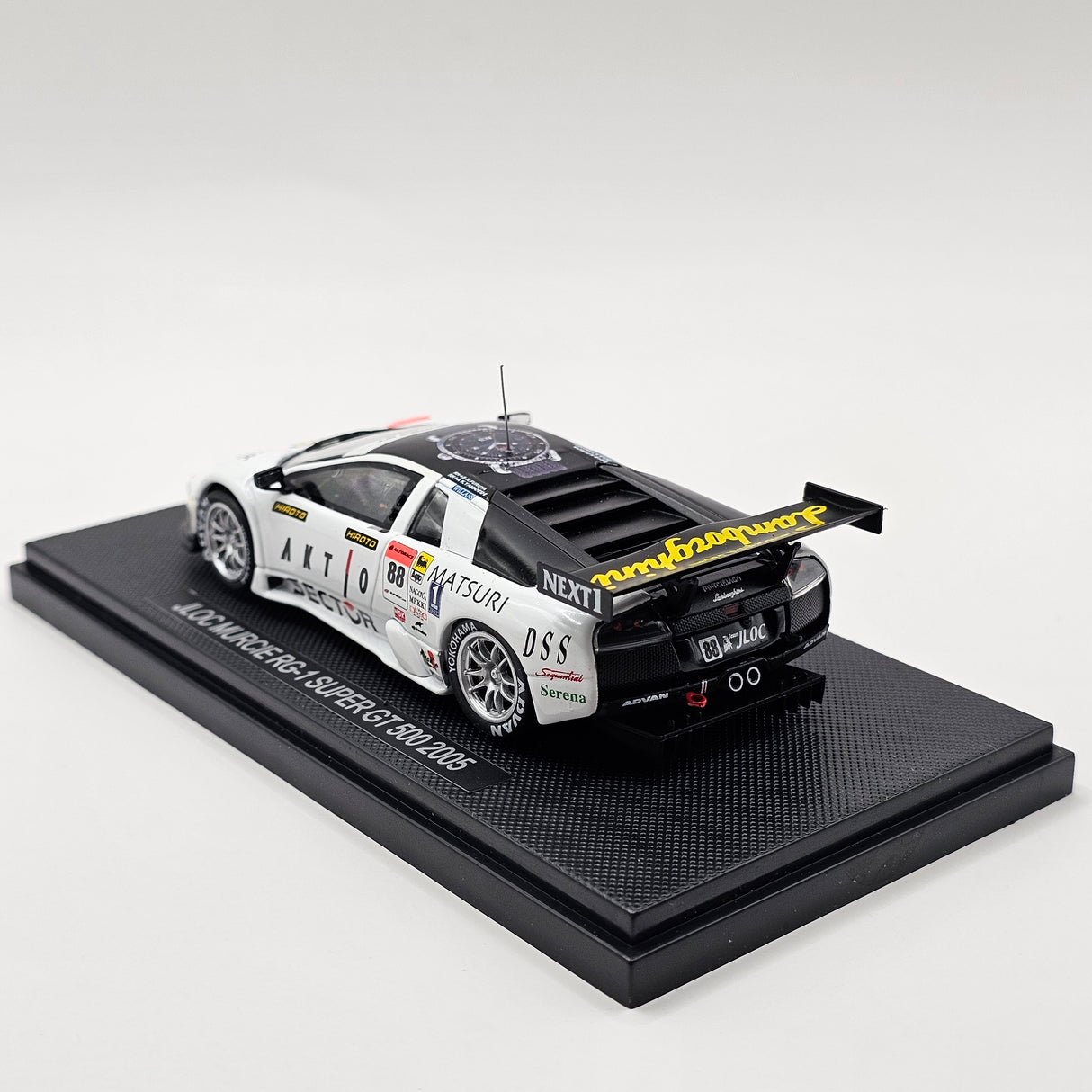 EBBRO Lamborghini Murcielago #88 JLOC Super GT GT500 2005 1/43 Scale