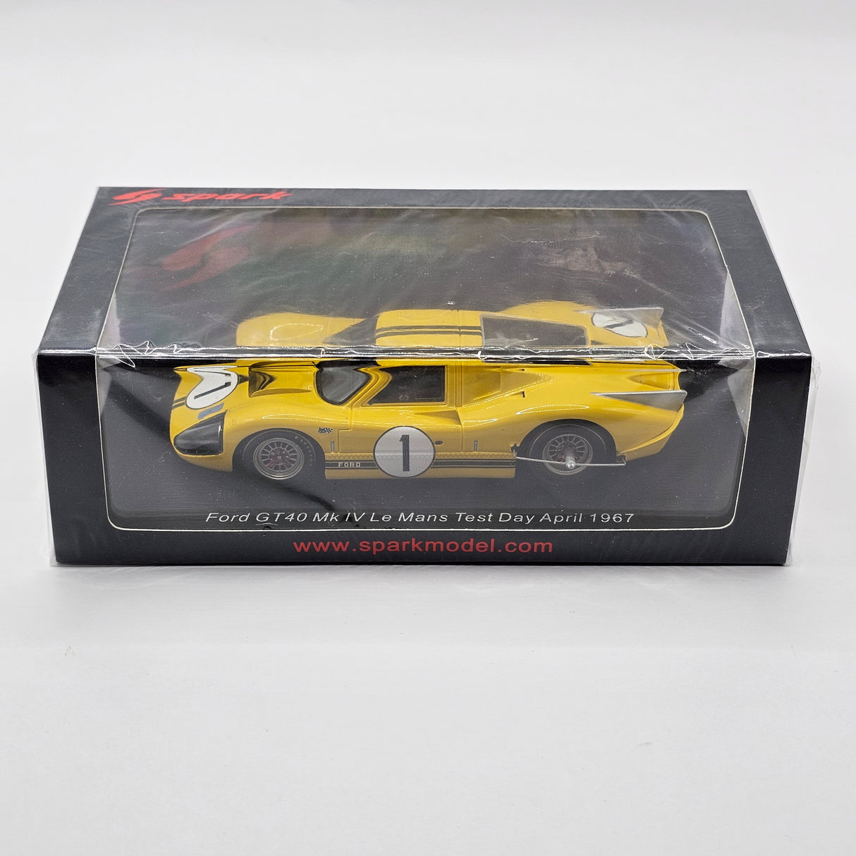 Spark Ford GT40 MK IV #1 Test Car 24Hrs Le Mans 1967 1/43 Scale S4545