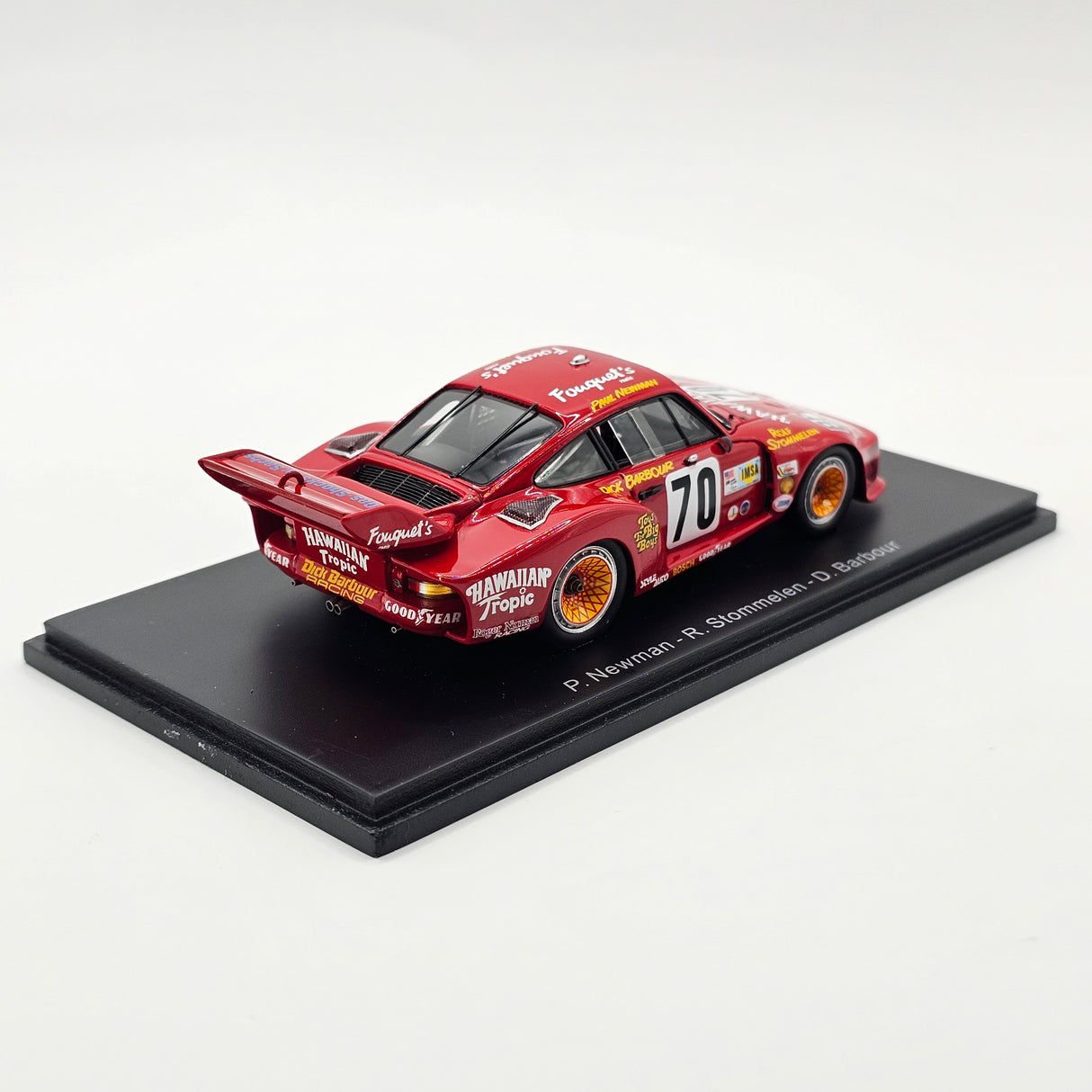 Spark Porsche 935 #70 Dick Barbour Racing IMSA GTX Winner 24Hrs Le Mans 1979 1/43 Scale