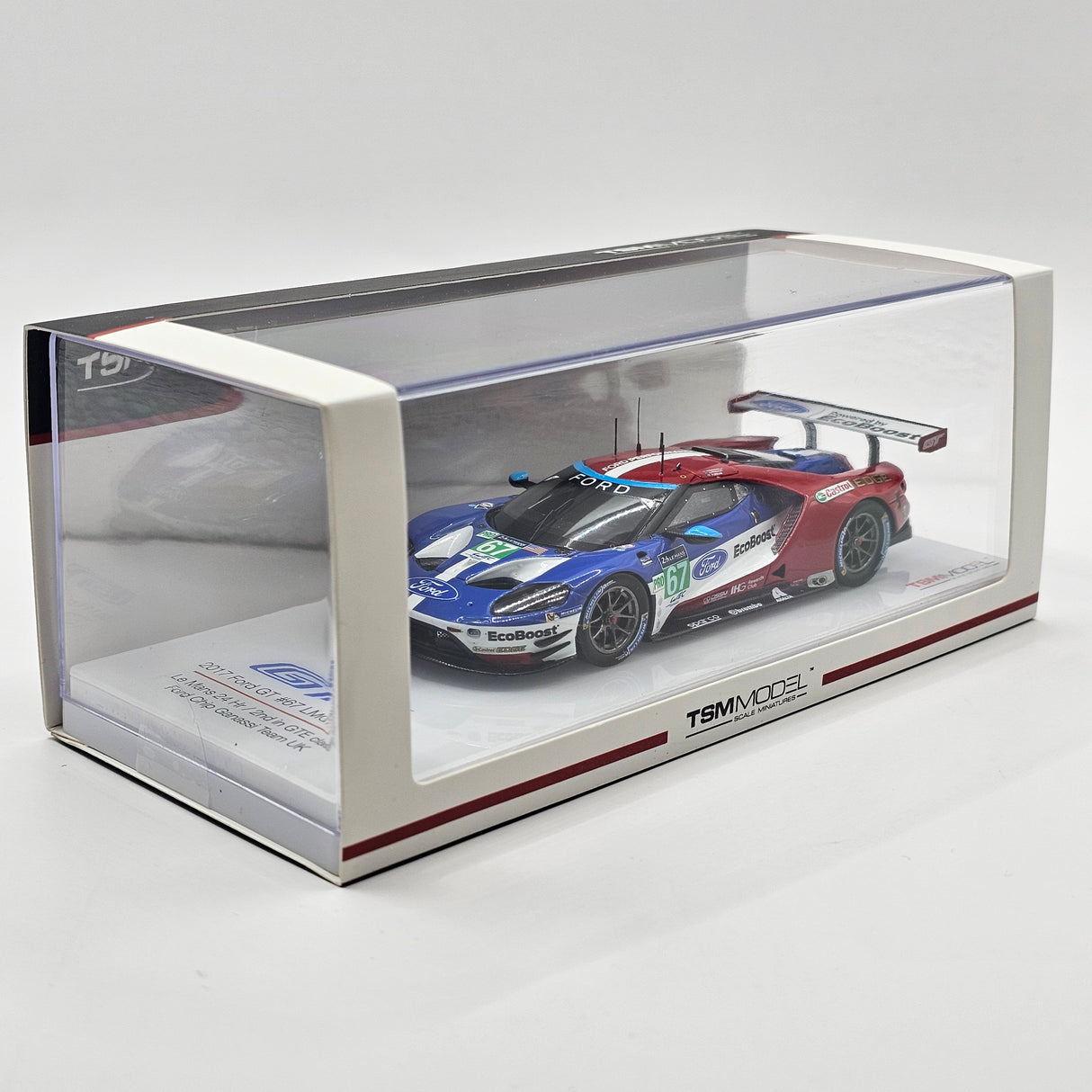 Truescale TSM Ford GT #67 Team Ganassi UK Le Mans 2017 LMGTE Pro 2nd 1/43 Scale