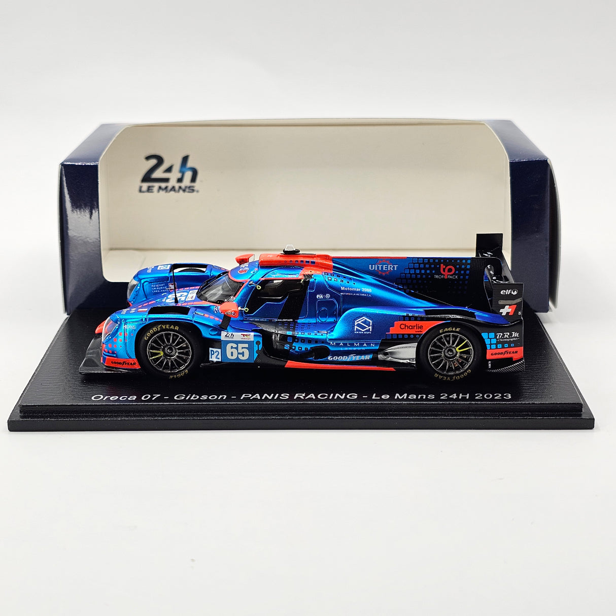Spark Oreca 07 Gibson #65 Panis Racing 24Hrs Le Mans 2023 1/43 Scale S8755