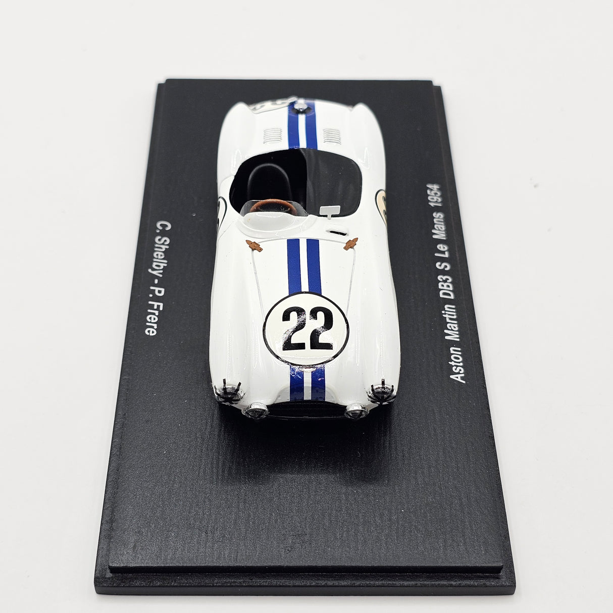 Spark Aston Martin DB3 S #22 Aston Martin C. Shelby Le Mans 1954 1/43 Scale
