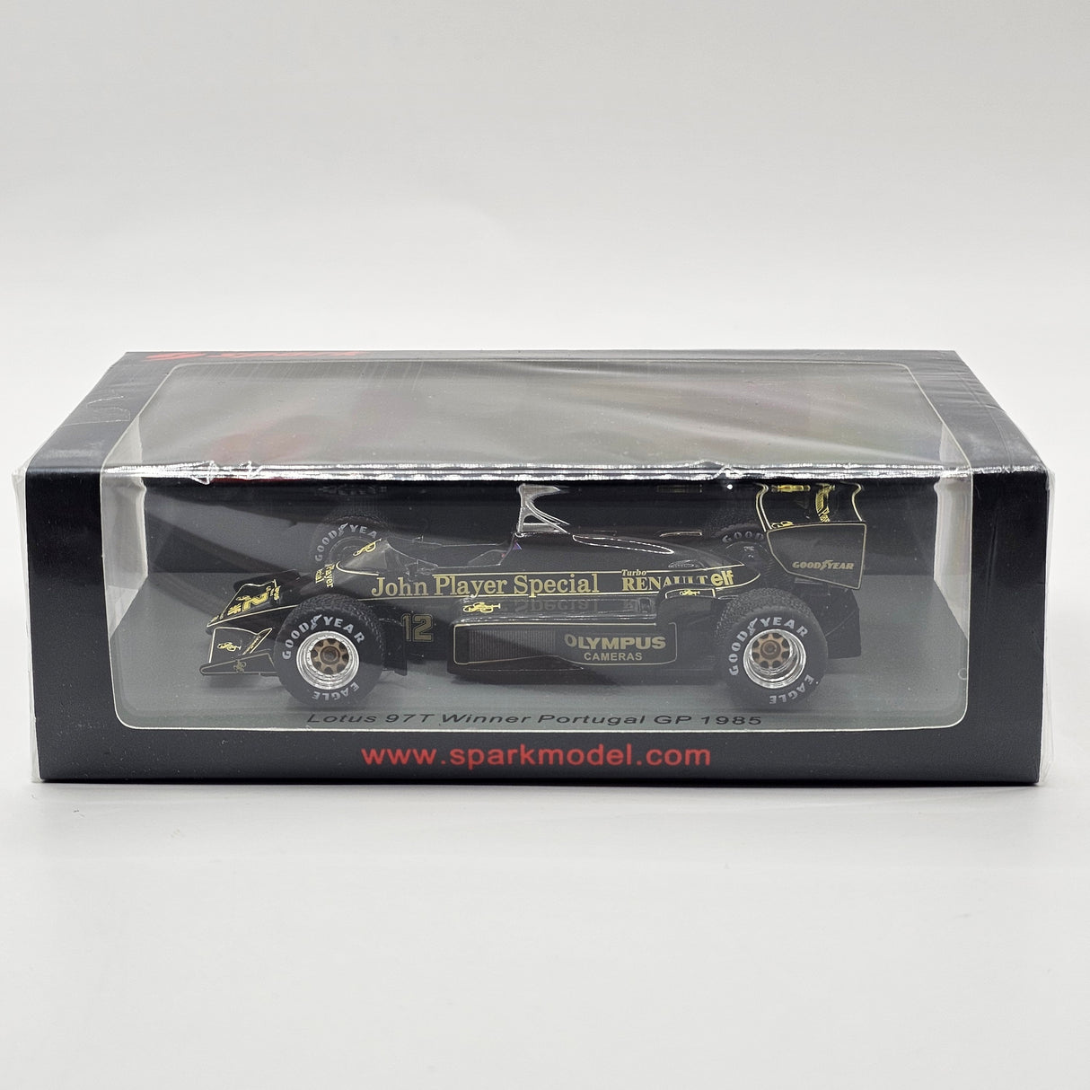 Spark Lotus 97T #12 Ayrton Senna Winner Portugal GP 1985 1/43 Scale S7152