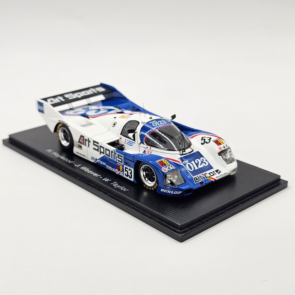 Spark Porsche 962C #53 Team Schuppan 24Hrs Le Mans 1991 1/43 Scale S9890
