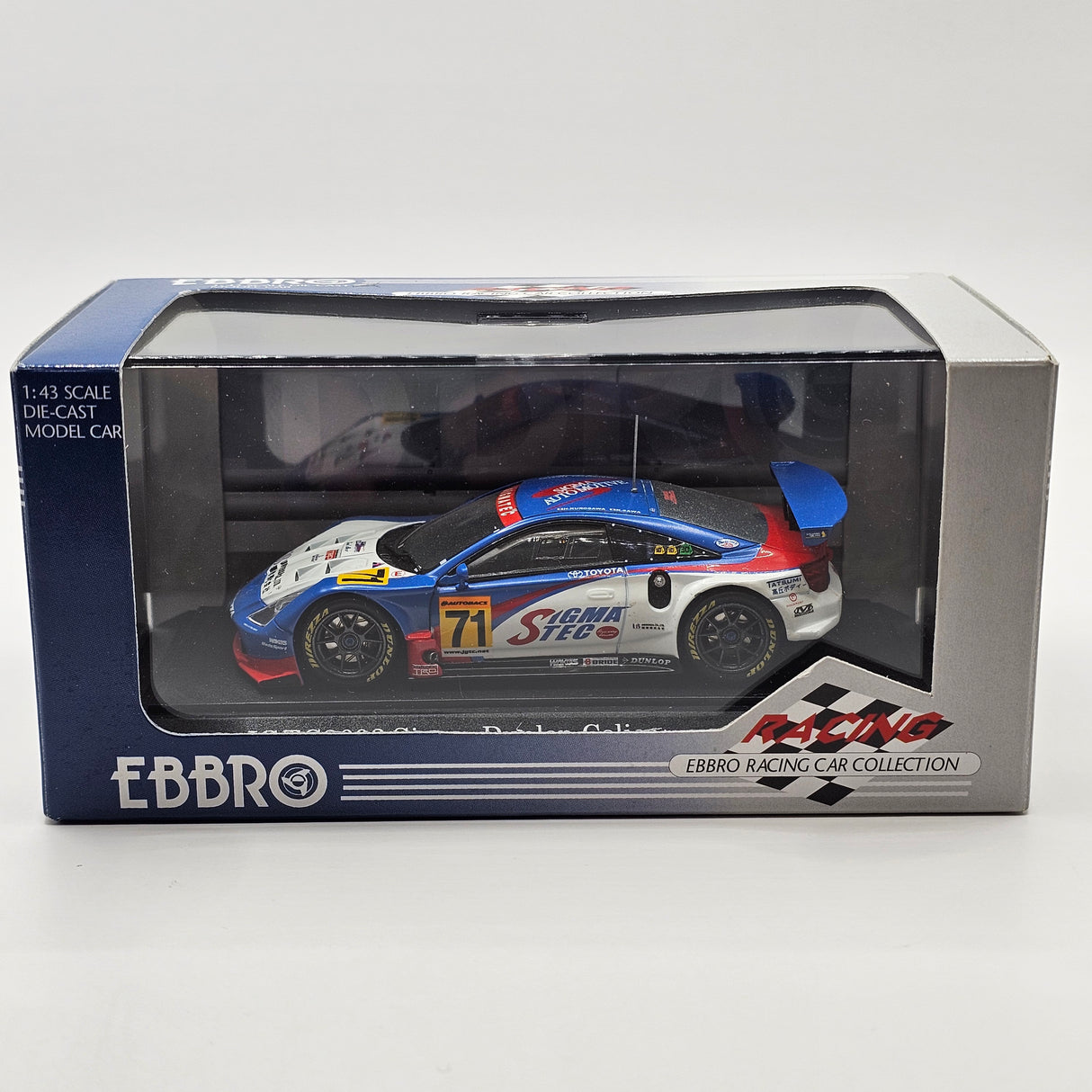 EBBRO Toyota Celica #71 SigmaTec Racing JGTC GT300 2003 1/43 Scale