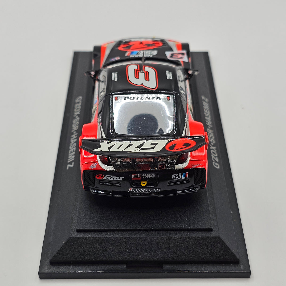 EBBRO Tomica Nissan Z #3 G'Zox Hasemi Motorsport JGTC GT500 2004 1/43 Scale