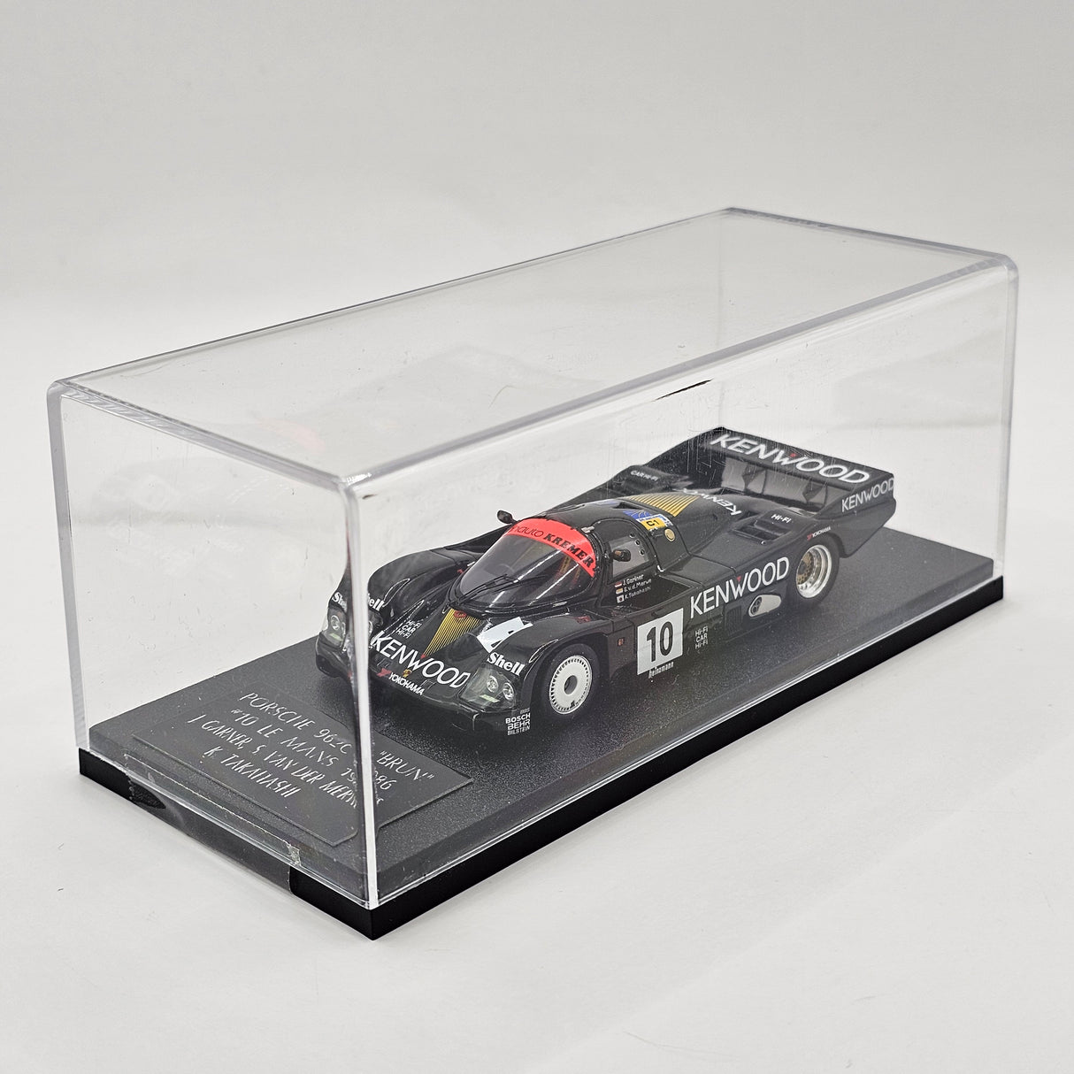 Spark Porsche 962C No.10 Porsche Kremer Racing Le Mans 1986 1/43 Scale S7509