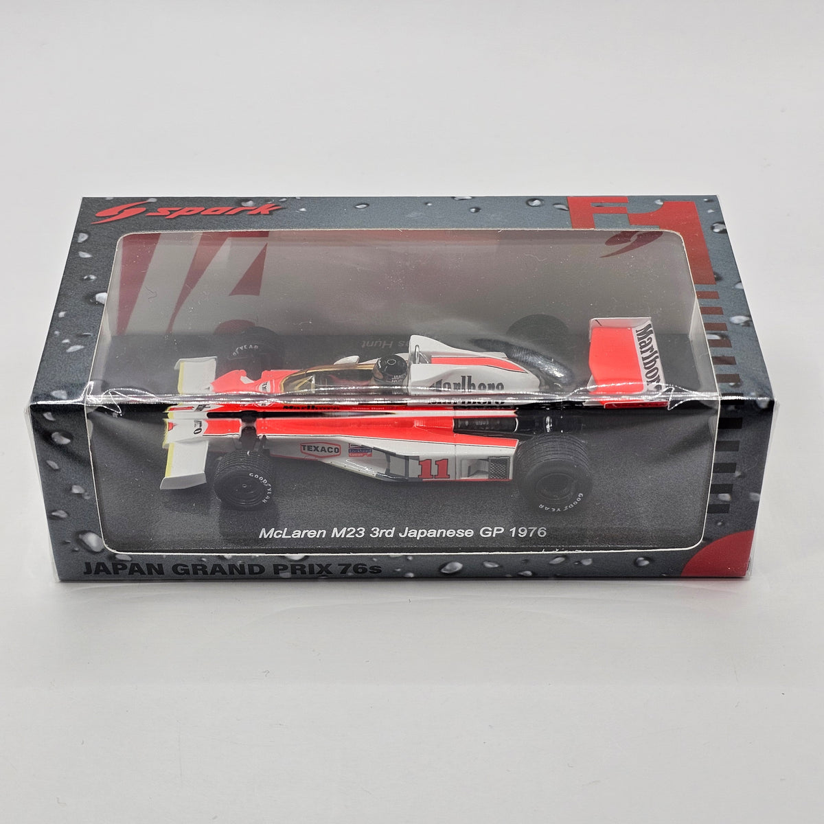Spark McLaren M23 #11 James Hunt 1976 Japanese F1 Grand Prix 1/43 Scale