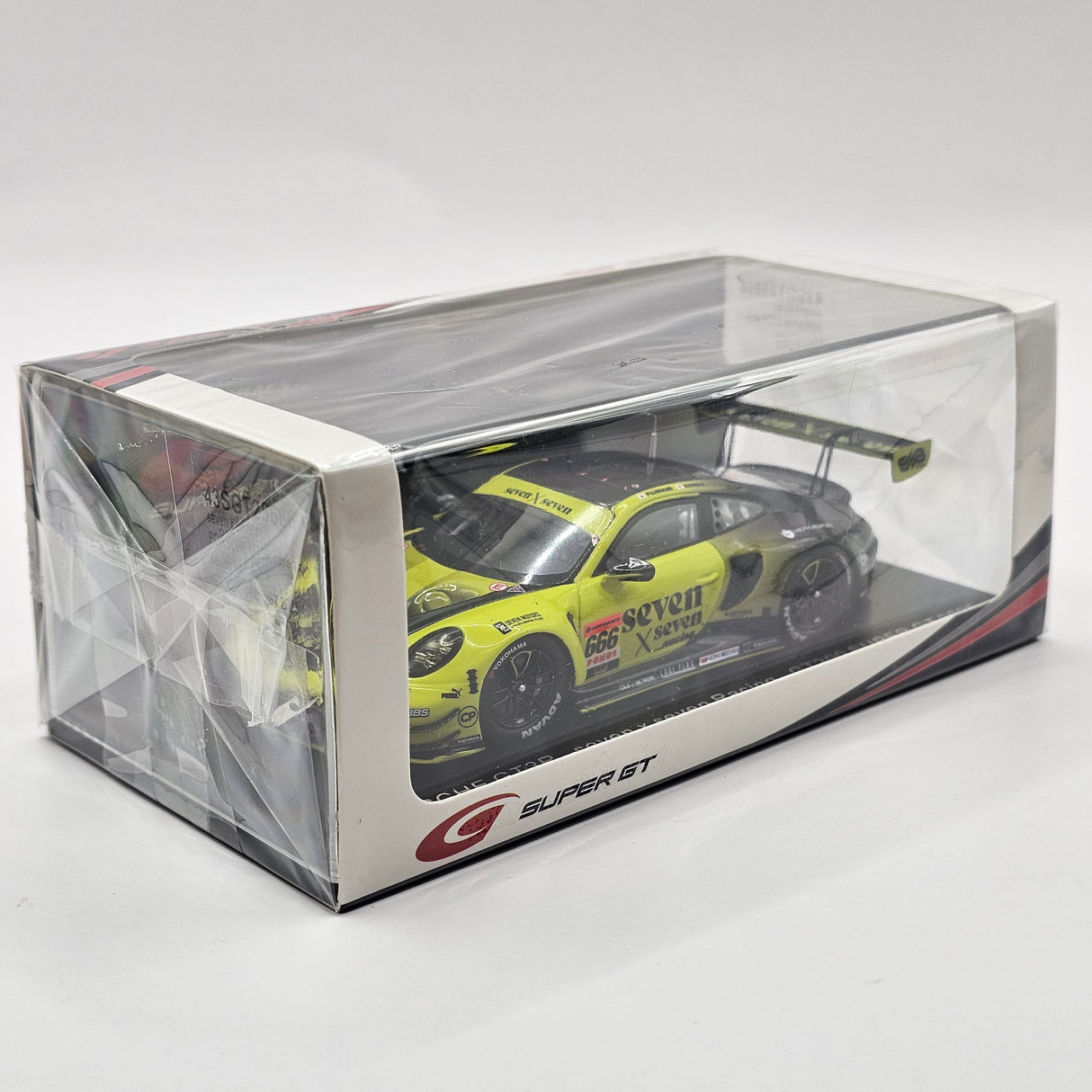 Spark Porsche 911 GT3R #666 Seven x Seven Racing Super GT 2025 GT300 1/43 Scale