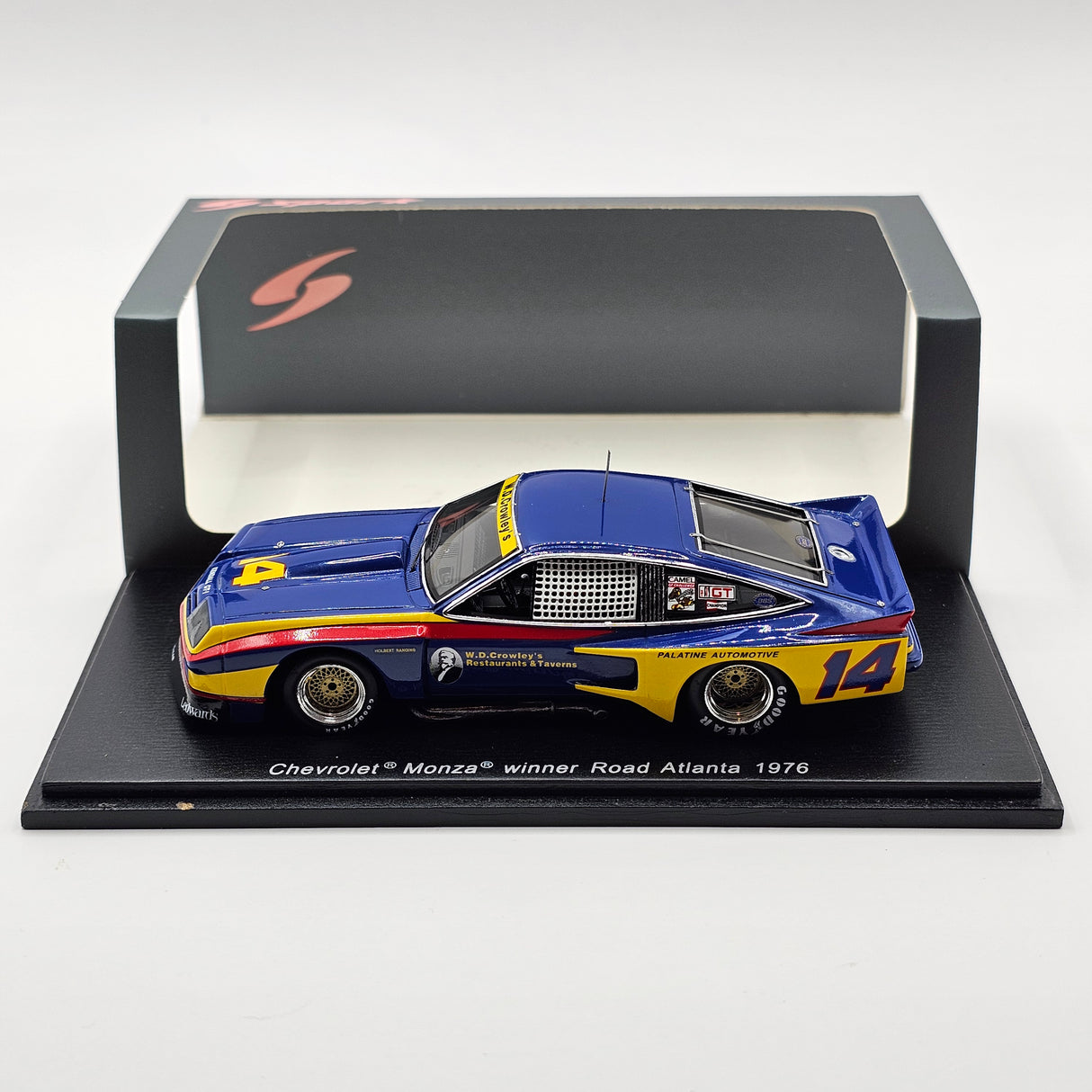 Spark Chevrolet Monza #14 Al Holbert IMSA Champion 1976 1/43 Scale S0860