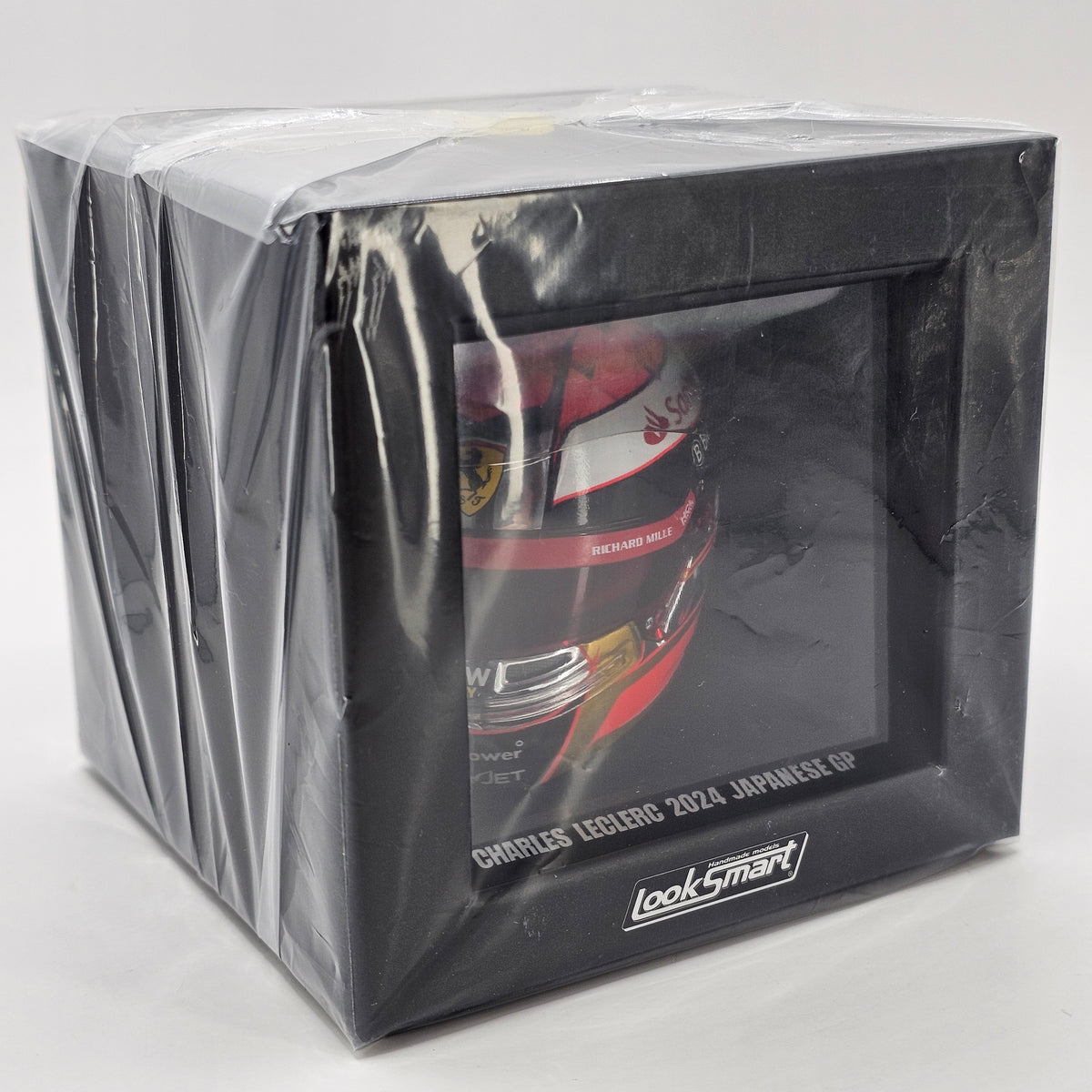 Looksmart Charles Leclerc Japanese GP 2024 Jules Bianchi Tribute Helmet 1/5 Scale