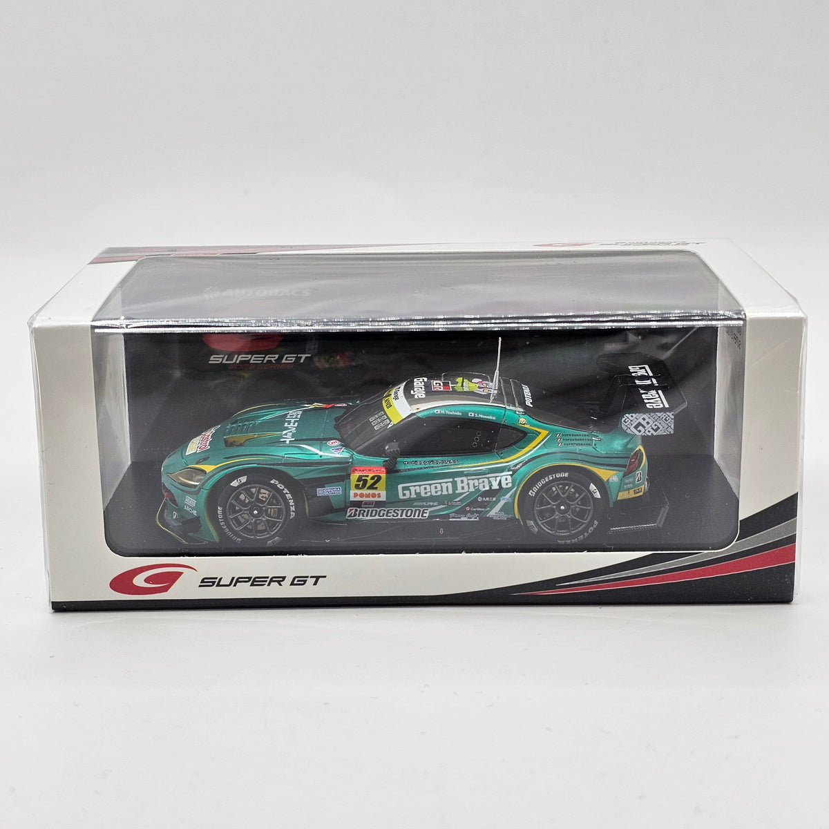 Spark Toyota GR Supra GT300 #52 Saitama Green Brave Super GT 2025 1/43 Scale