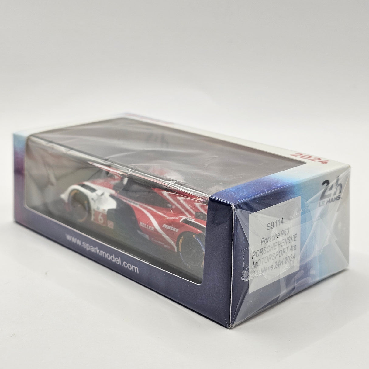 Spark Porsche 963 #6 Porsche Penske Motorsport 24Hrs Le Mans 2024 1/43 Scale S9114