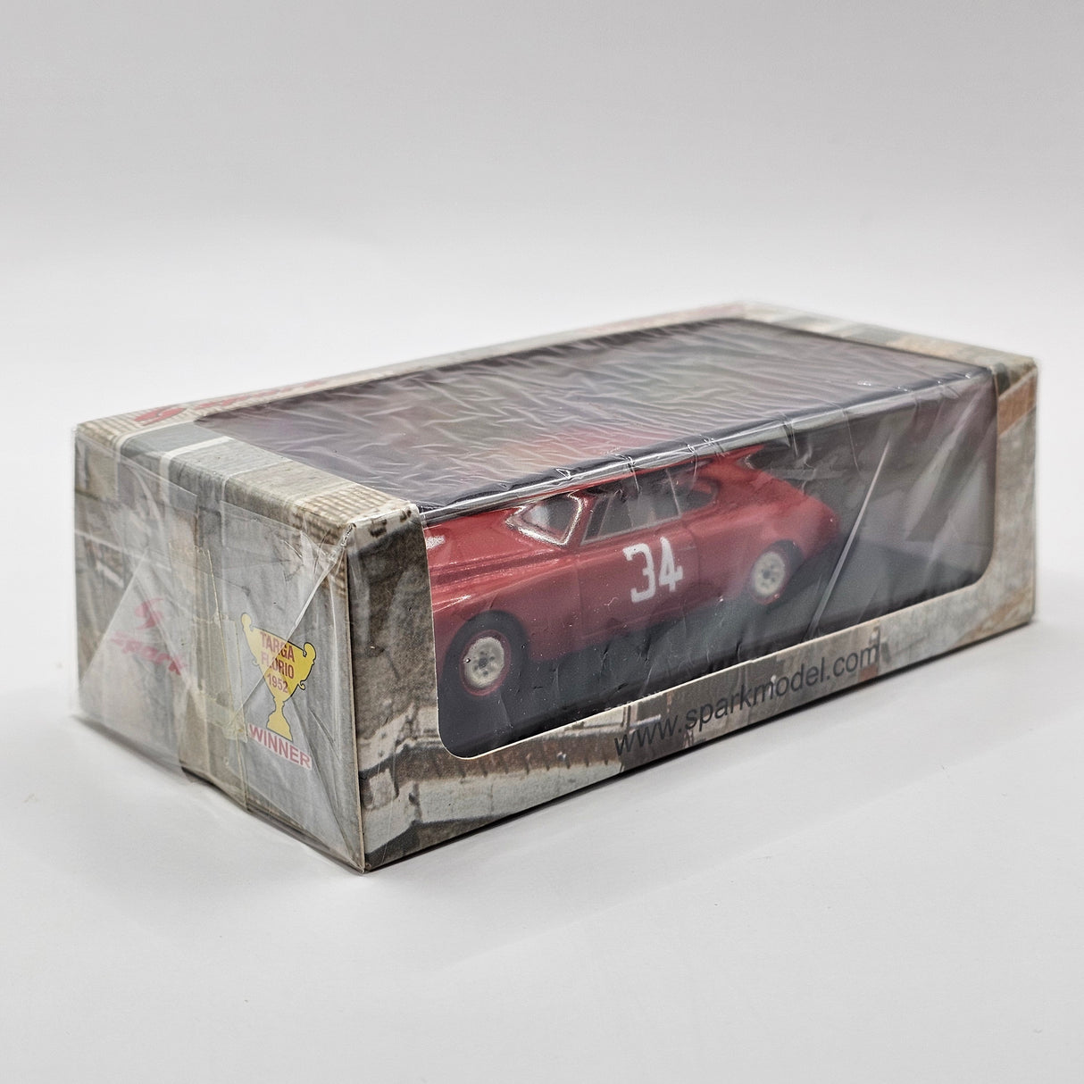 Spark Lancia B20 #34 Felice Bonetto Winner Targa Florio 1952 1/43 Scale 43TF52