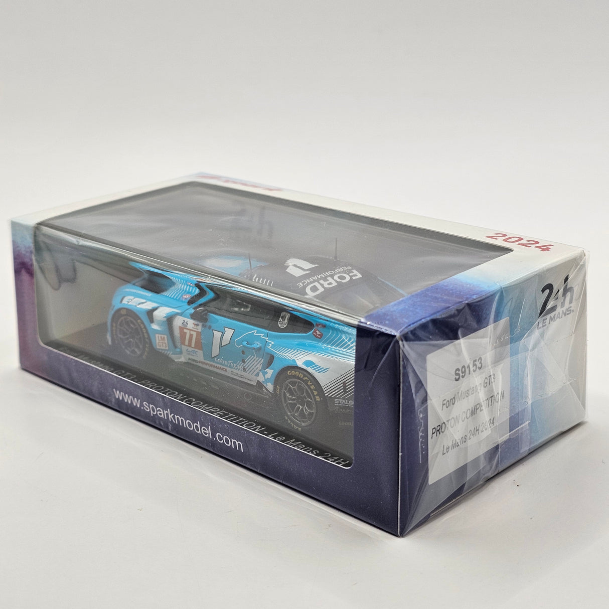 Spark Ford Mustang GT3 #77 Proton Competition 24Hrs Le Mans 2024 1/43 Scale S9153