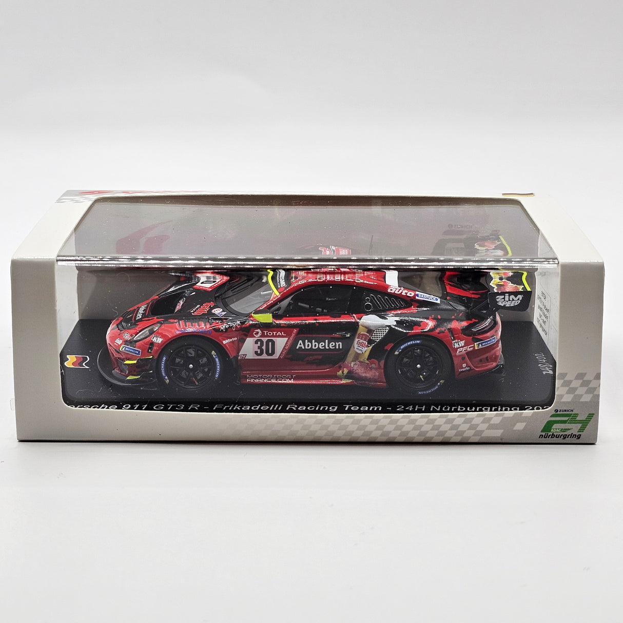 Spark Porsche 911 GT3R #30 Frikadelli Racing 24Hrs Nurburgring 2020 1/43 Scale